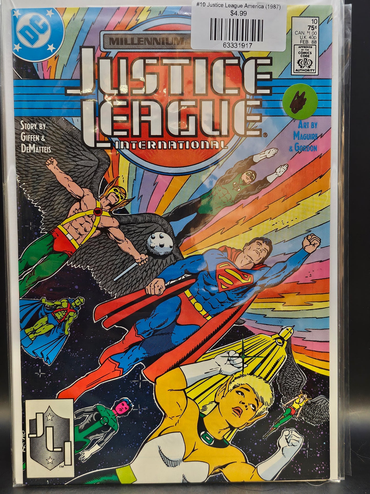 #10 Justice League America (1987)