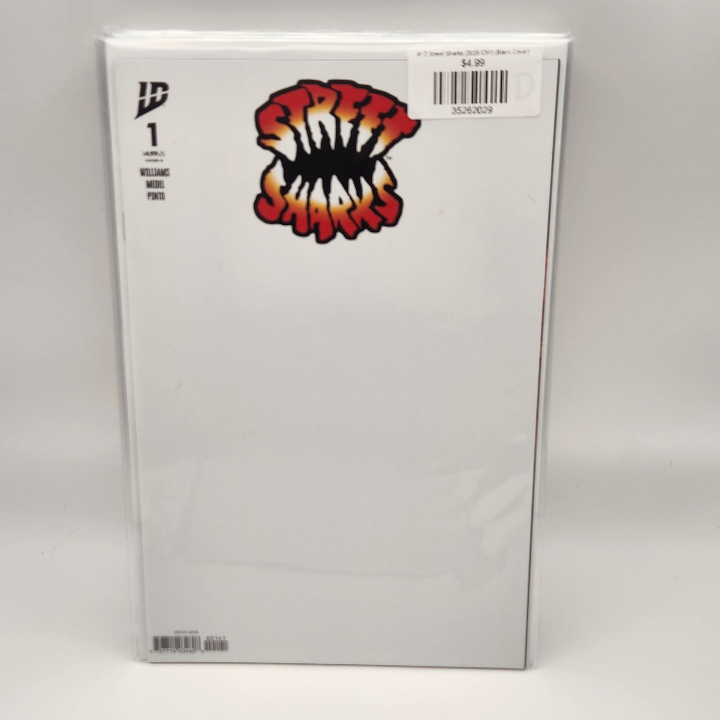 #1D Street Sharks (2025 IDW) (Blank Cover)