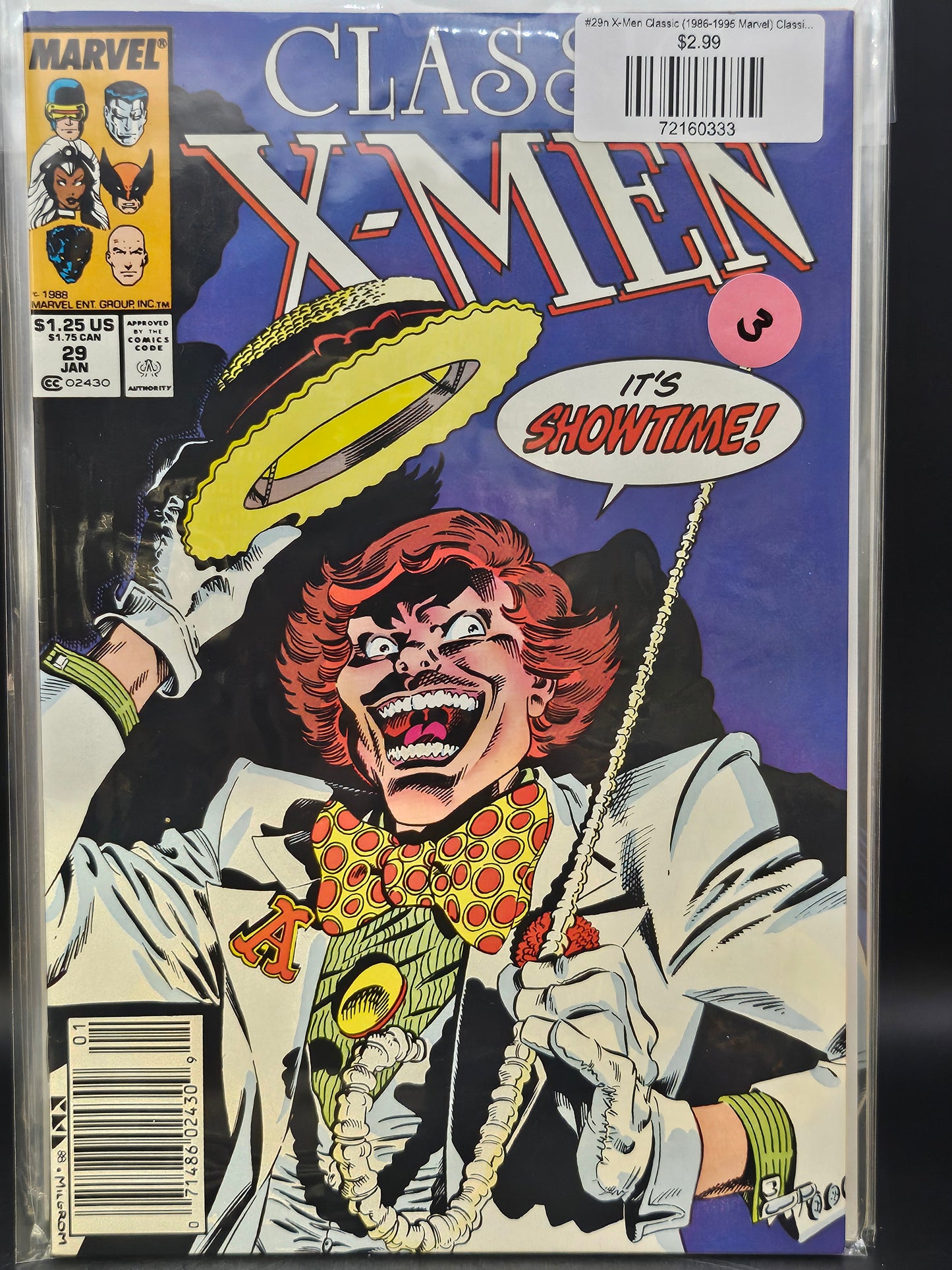 #29n X-Men Classic (1986-1995 Marvel) Classic X-Men