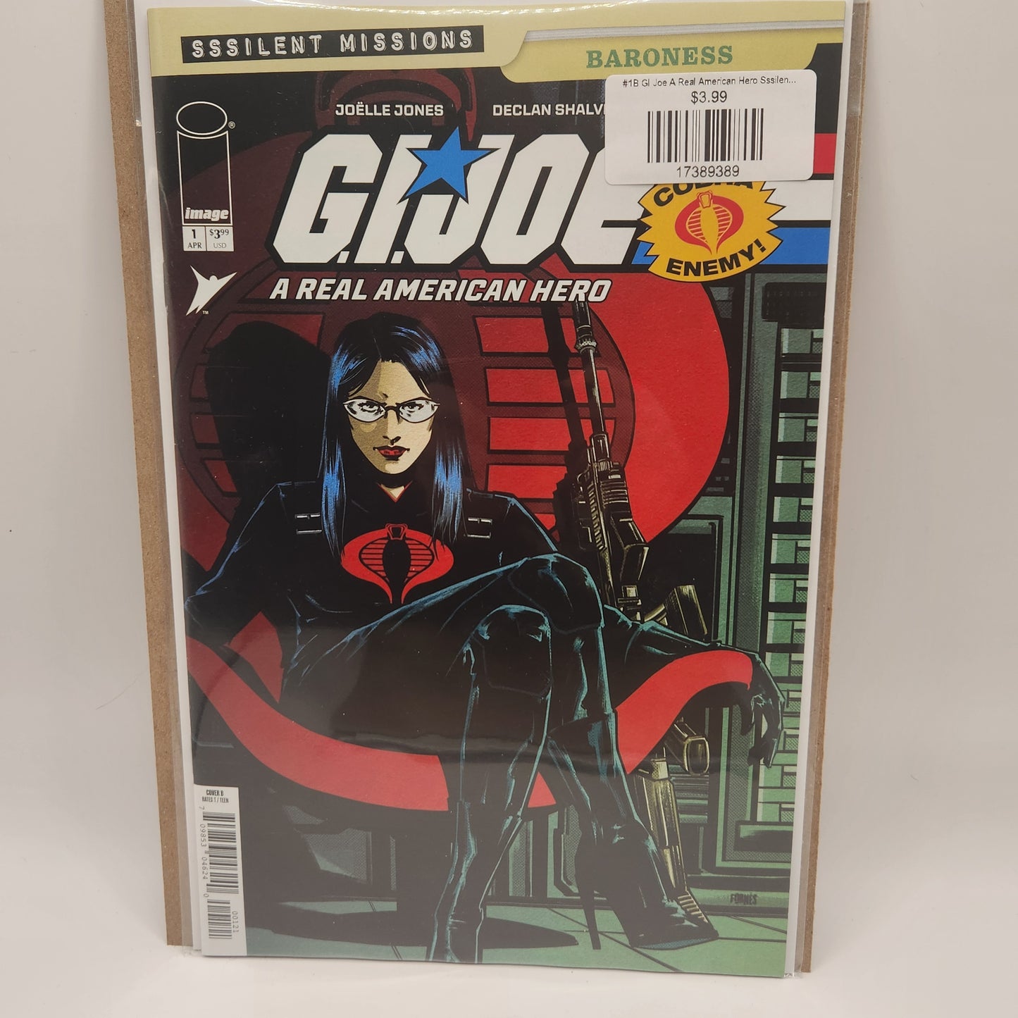 #1B GI Joe A Real American Hero Sssilent Missions Baroness (2026 Image)