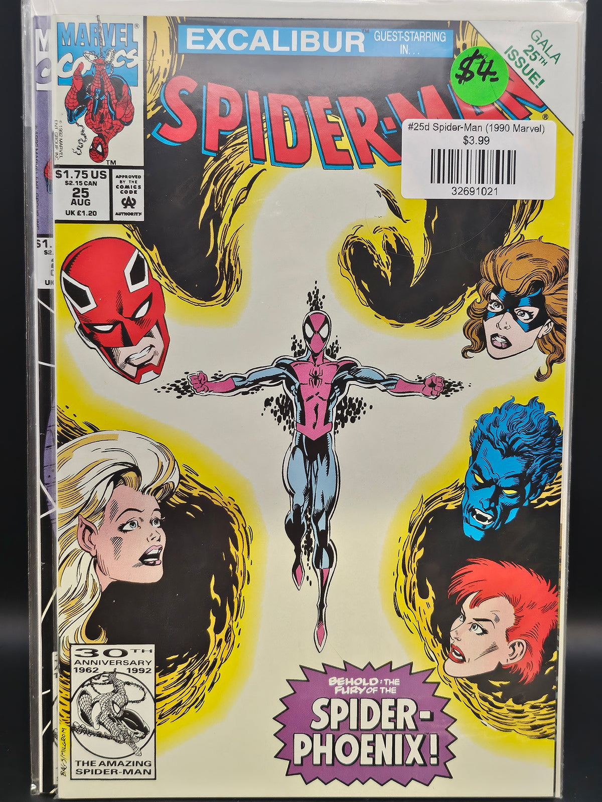 #25d Spider-Man (1990 Marvel)