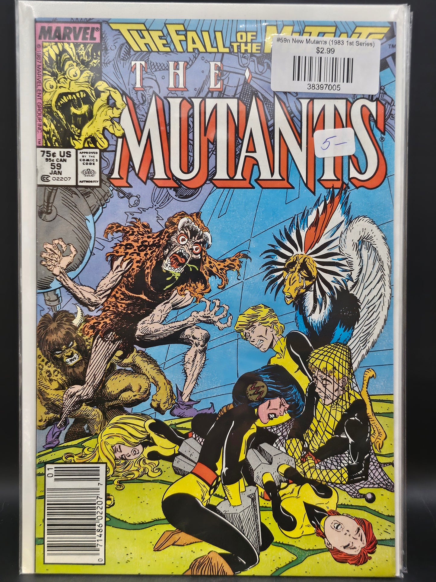 #59n New Mutants (1983 1st Series)