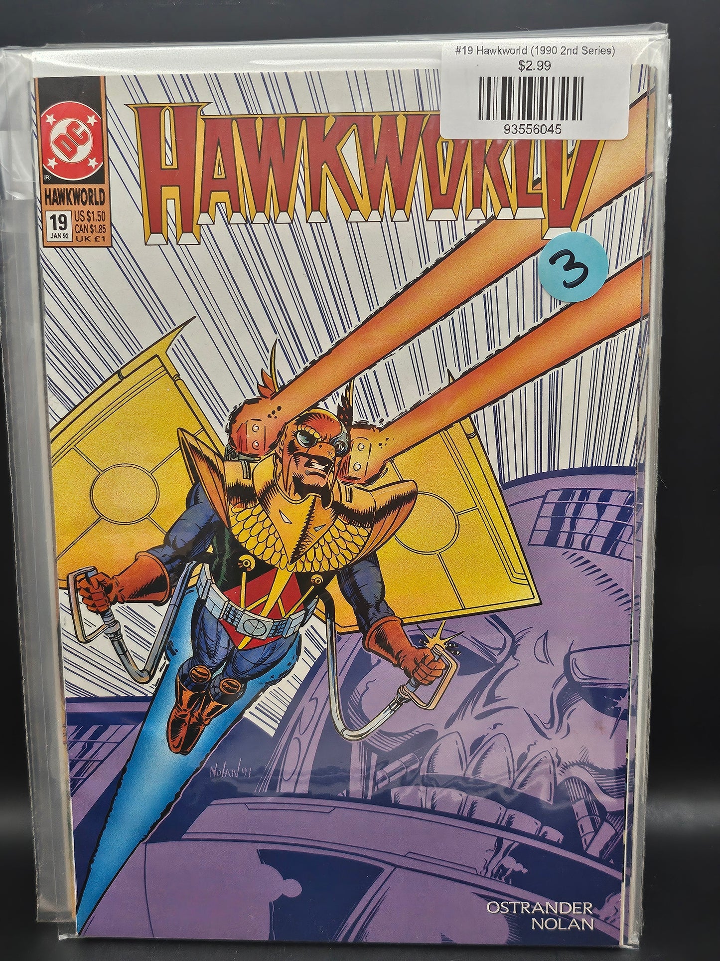 #19 Hawkworld (1990 2nd Series)
