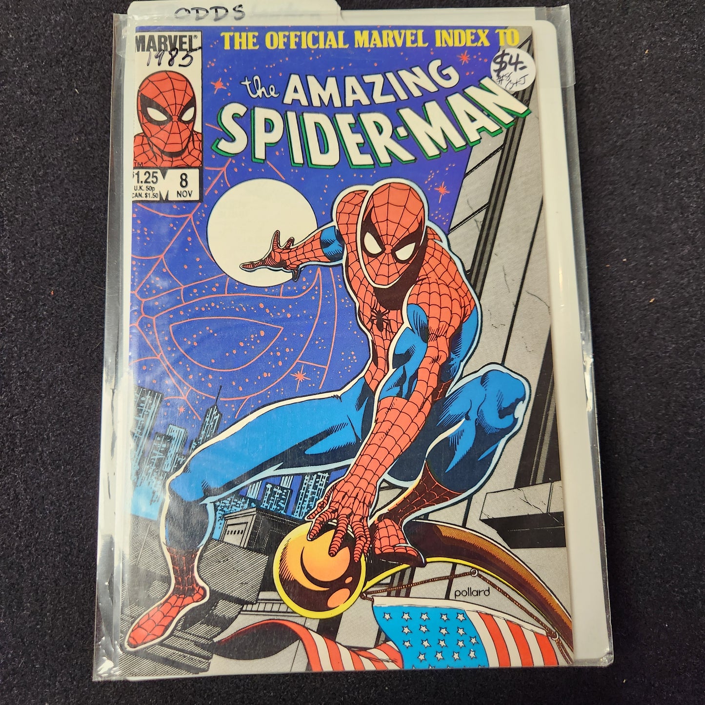 Official Marvel Index to Amazing Spider-Man – Marvel Comics – (1985–1985) – Volume 1 – #8