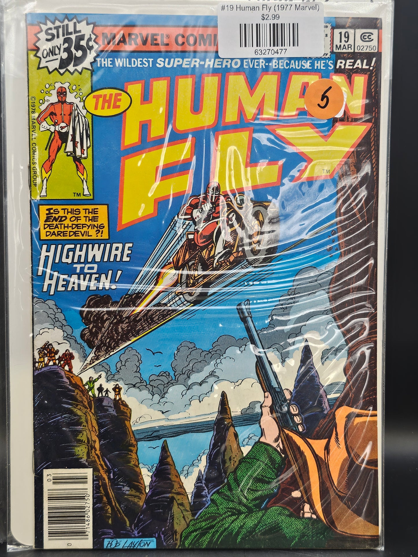 #19 Human Fly (1977 Marvel)