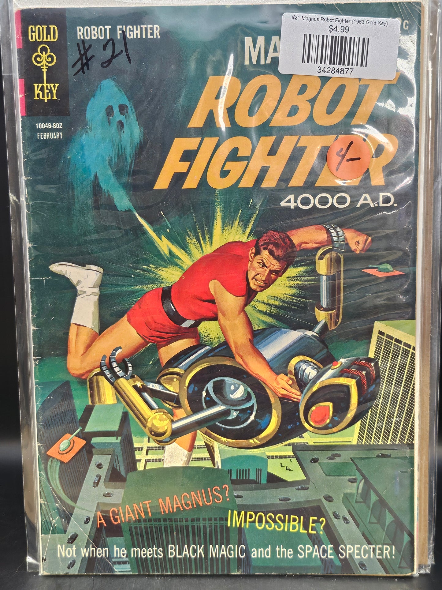 #21 Magnus Robot Fighter (1963 Gold Key)