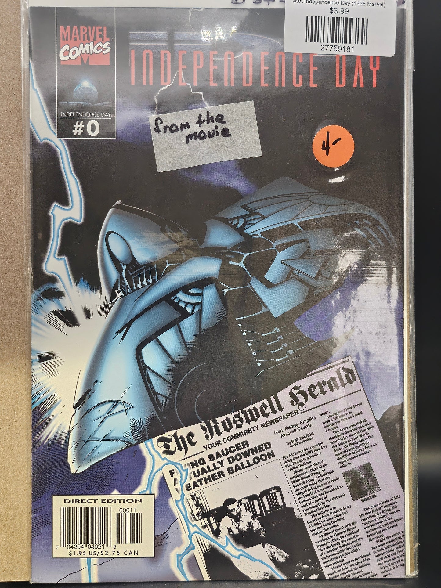 #0A Independence Day (1996 Marvel)