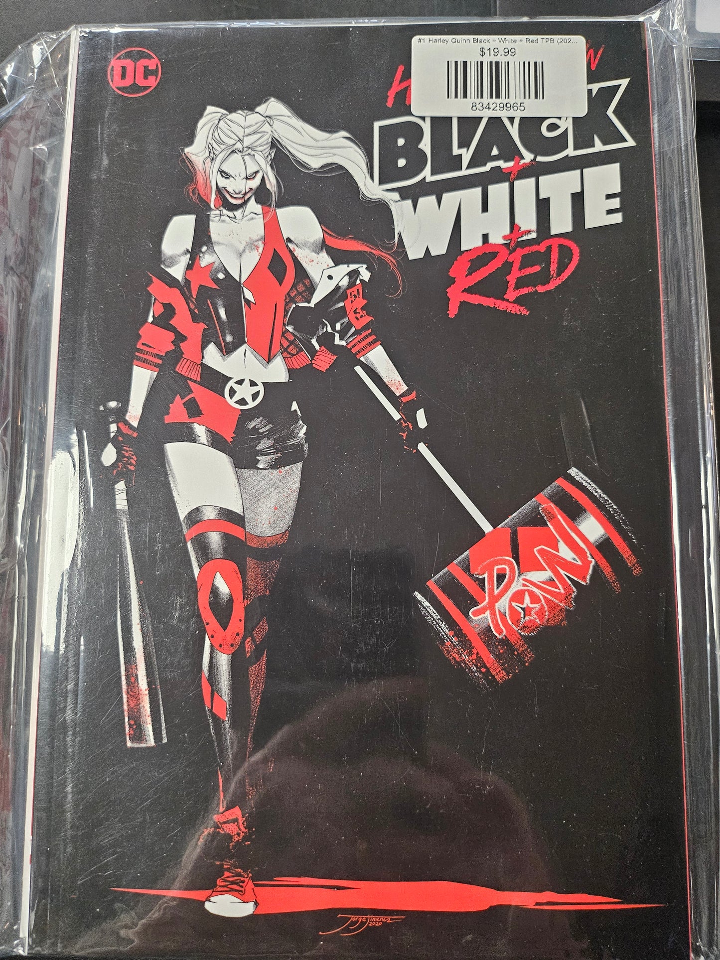 #1 Harley Quinn Black + White + Red TPB (2021 DC)