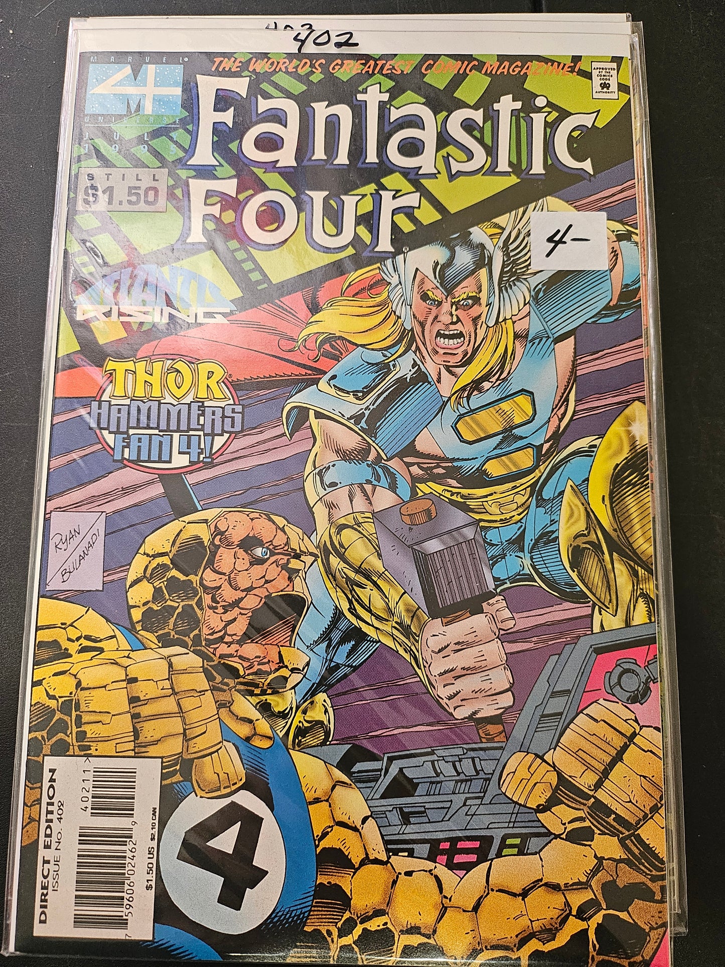 103.123 – Fantastic Four - #402 -1961-95