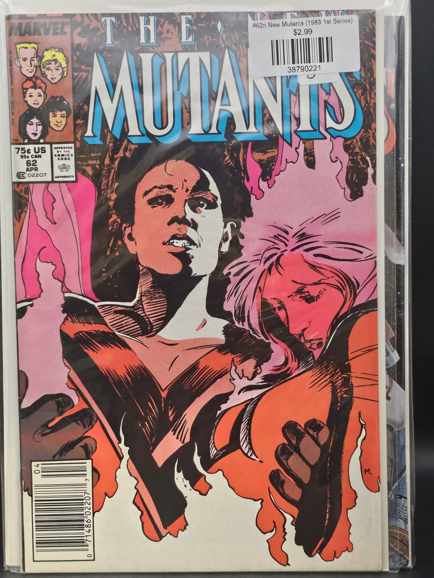 #62n New Mutants (1983 1st Series)