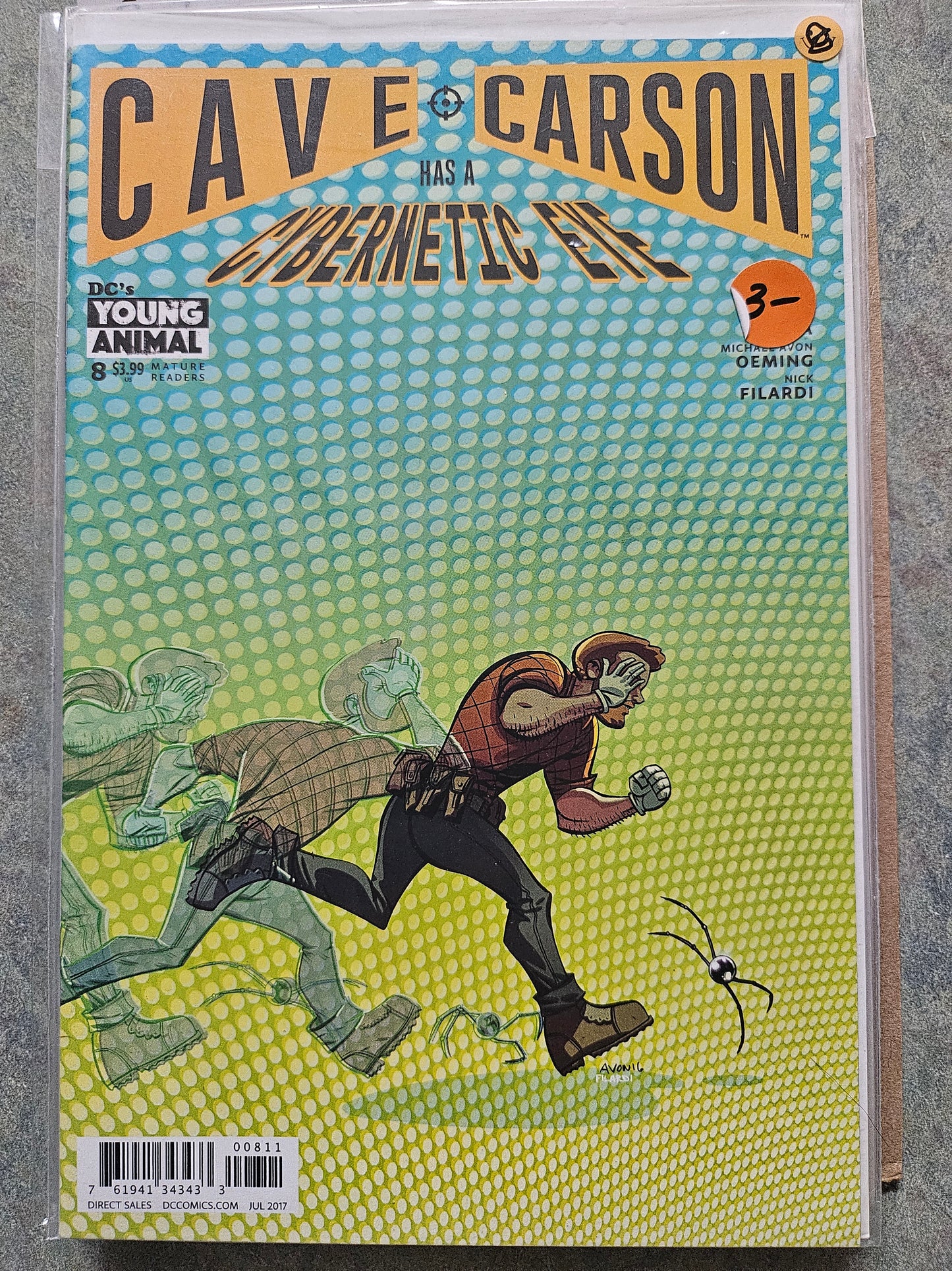 102.107 – Cave Carson - #8 -2016-18