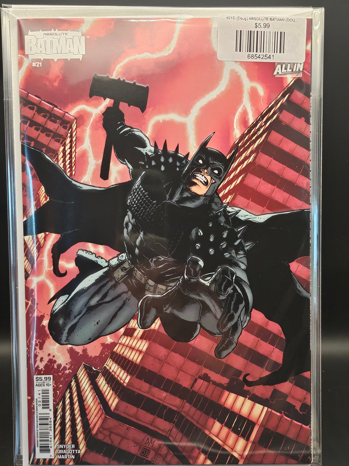 #21D (Doug) ABSOLUTE BATMAN (DOUG MAHNKE CARD STOCK VAR)