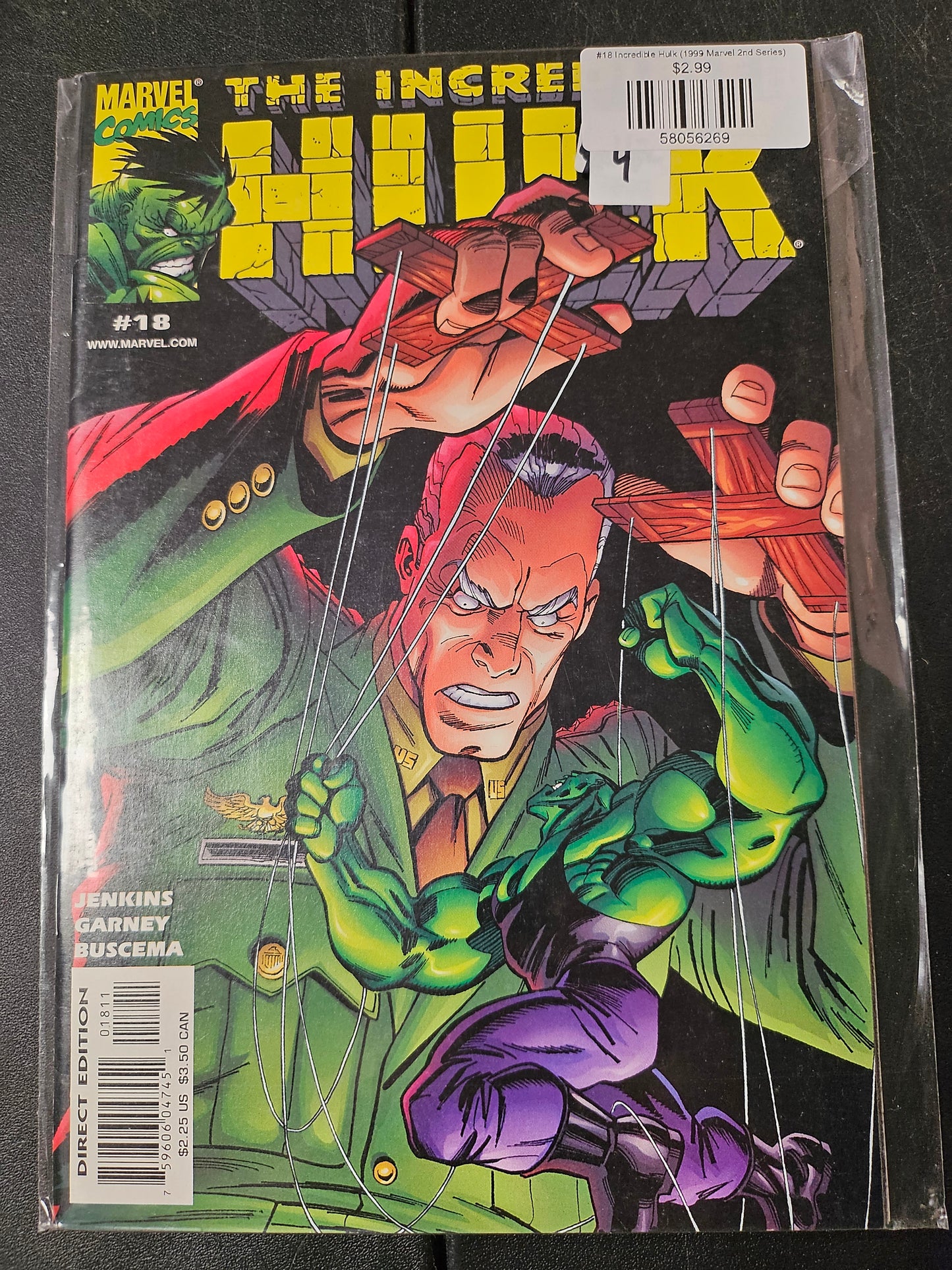 #18 Incredible Hulk (1999 Marvel 2nd Series)
