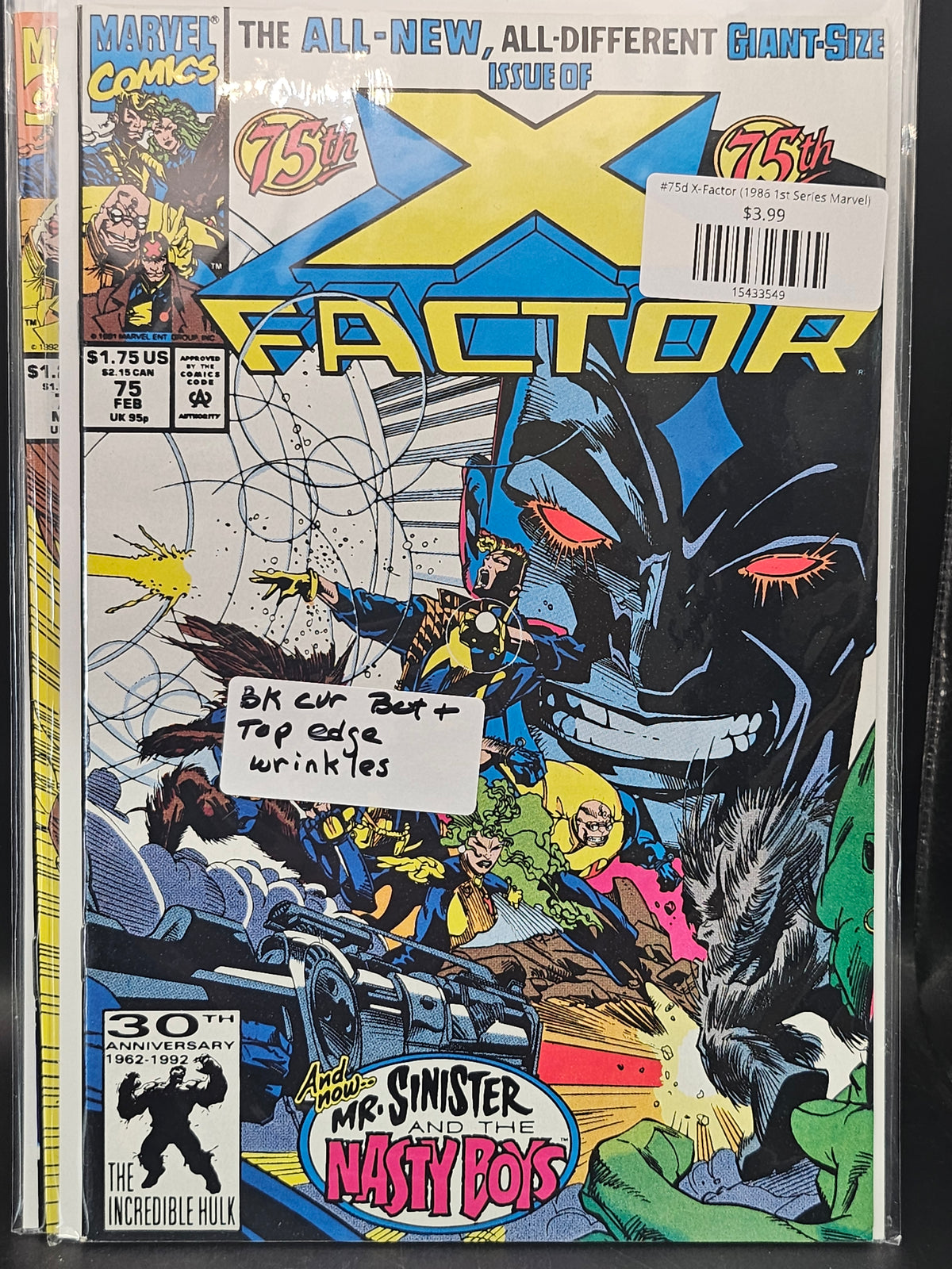 #75d X-Factor (1986 1st Series Marvel)