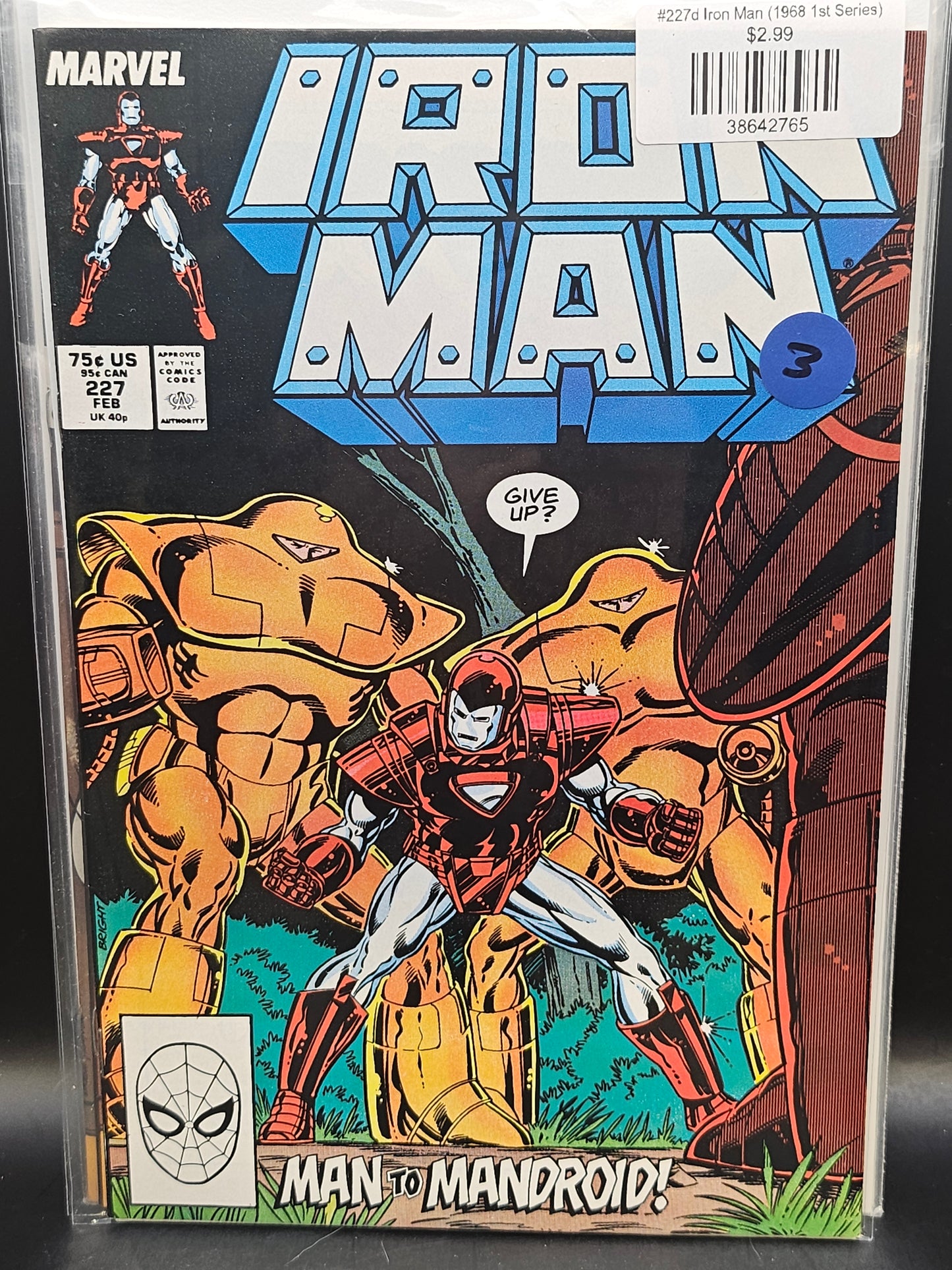 #227d Iron Man (1968 1st Series)