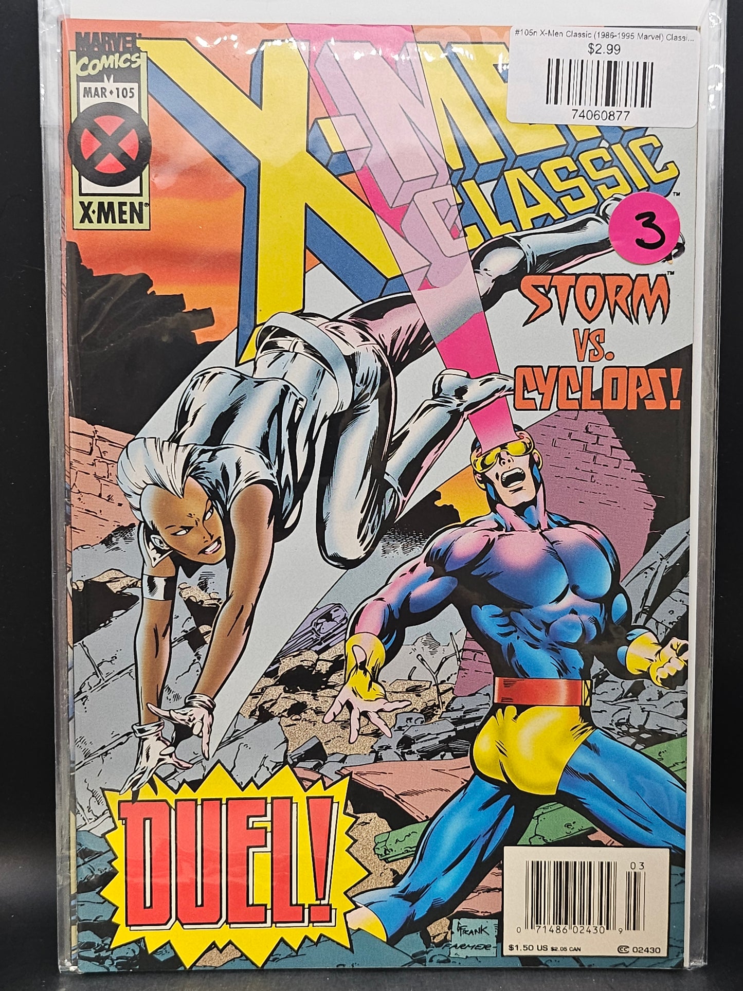 #105n X-Men Classic (1986-1995 Marvel) Classic X-Men