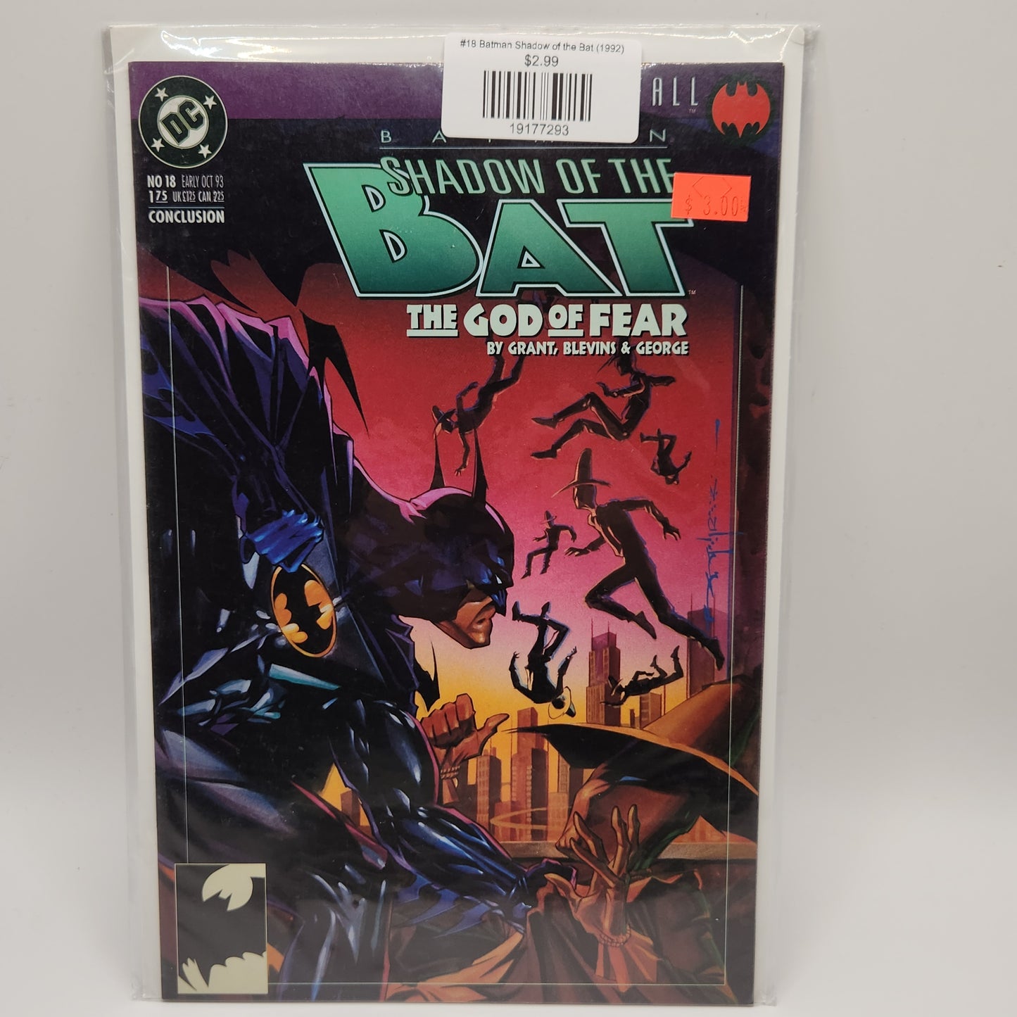 #18 Batman Shadow of the Bat (1992)