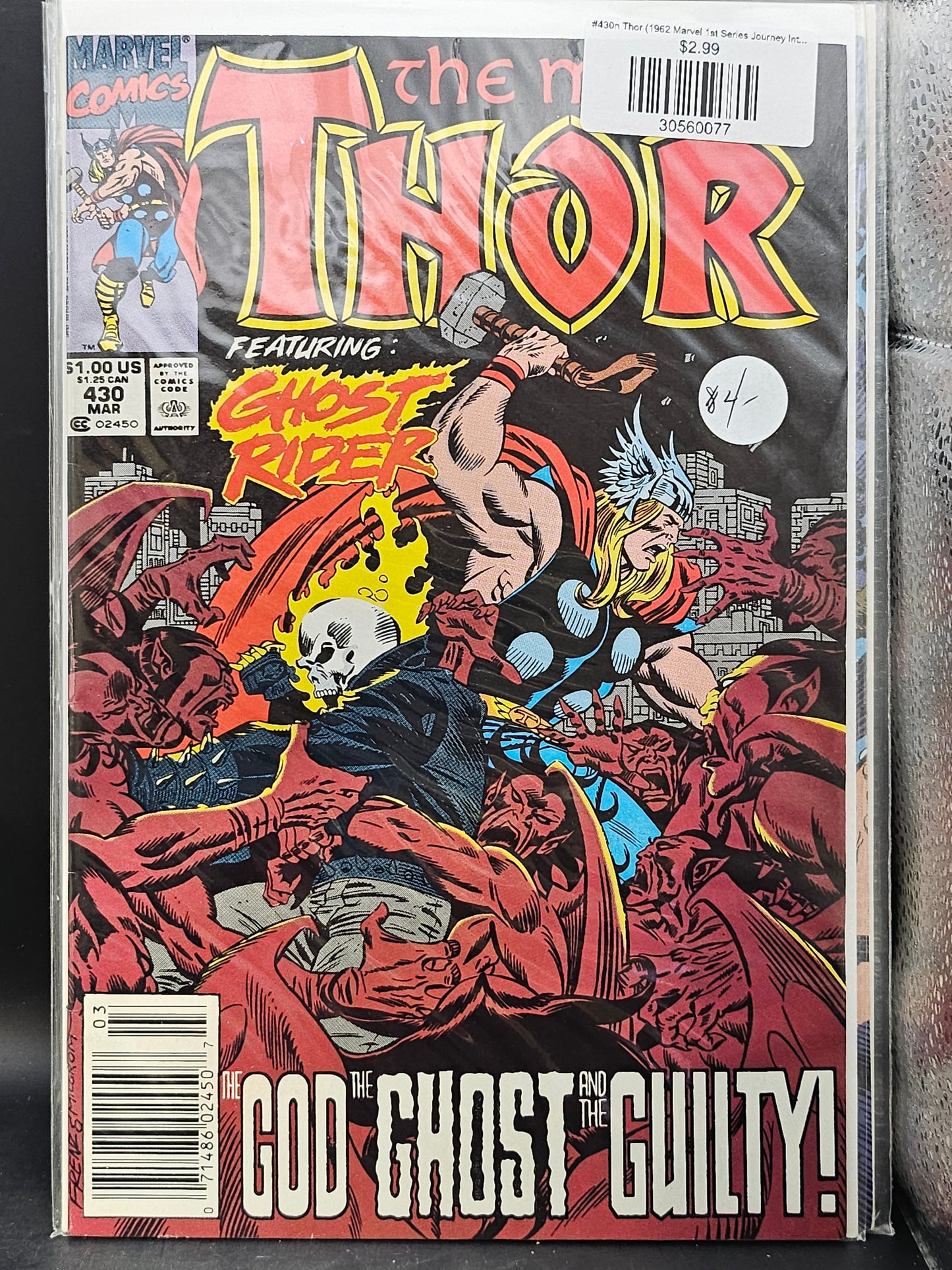 #430n Thor (1962 Marvel 1st Series Journey Into Mystery)