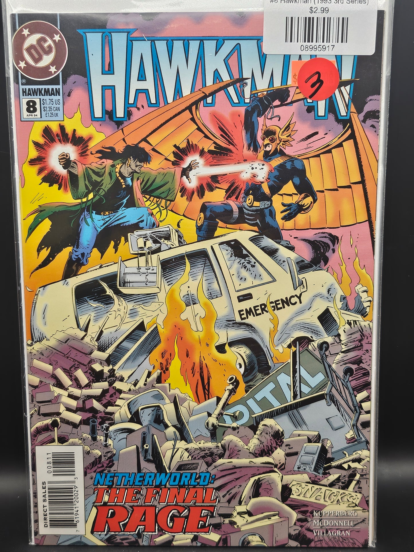 #8 Hawkman (1993 3rd Series)