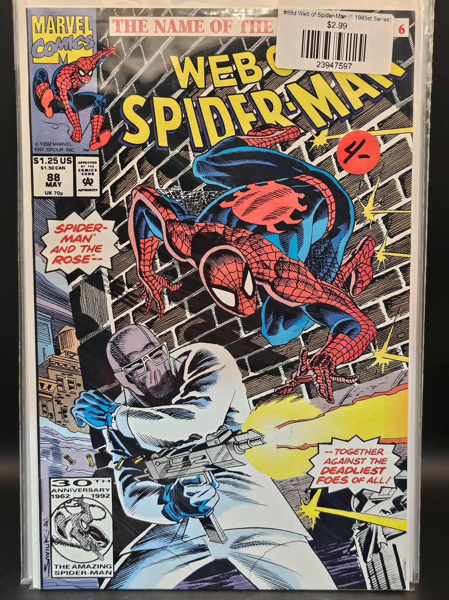 #88d Web of Spider-Man (1985 1st Series)
