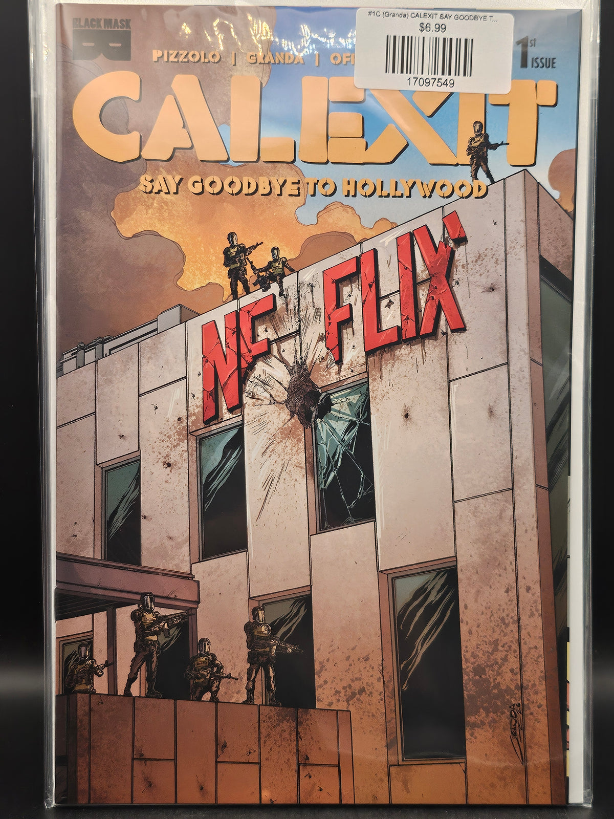 #1C (Granda) CALEXIT SAY GOODBYE TO HOLLYWOOD (OF 3 INC 1:3 C GRANDA HOLLYWOOD VAR MR)