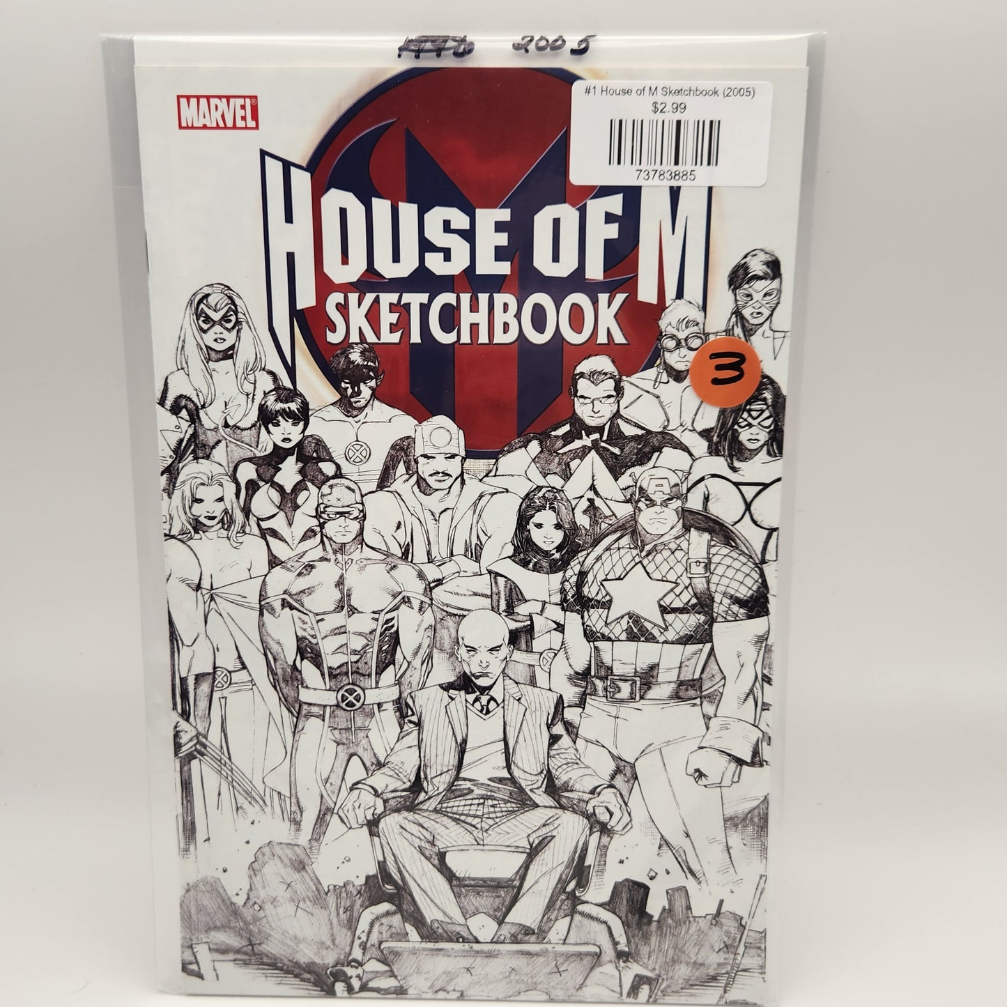 #1 House of M Sketchbook (2005)