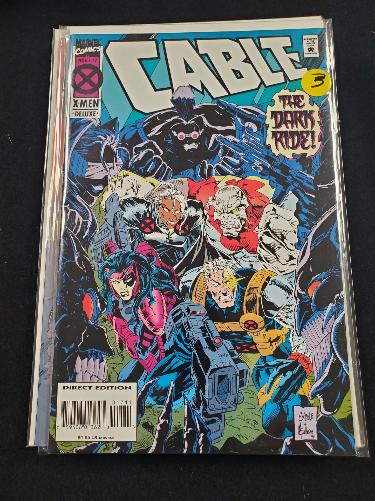 Cable – Marvel Comics – 1993–2002 – Volume 1 – #17 - Cover A - Deluxe Edition