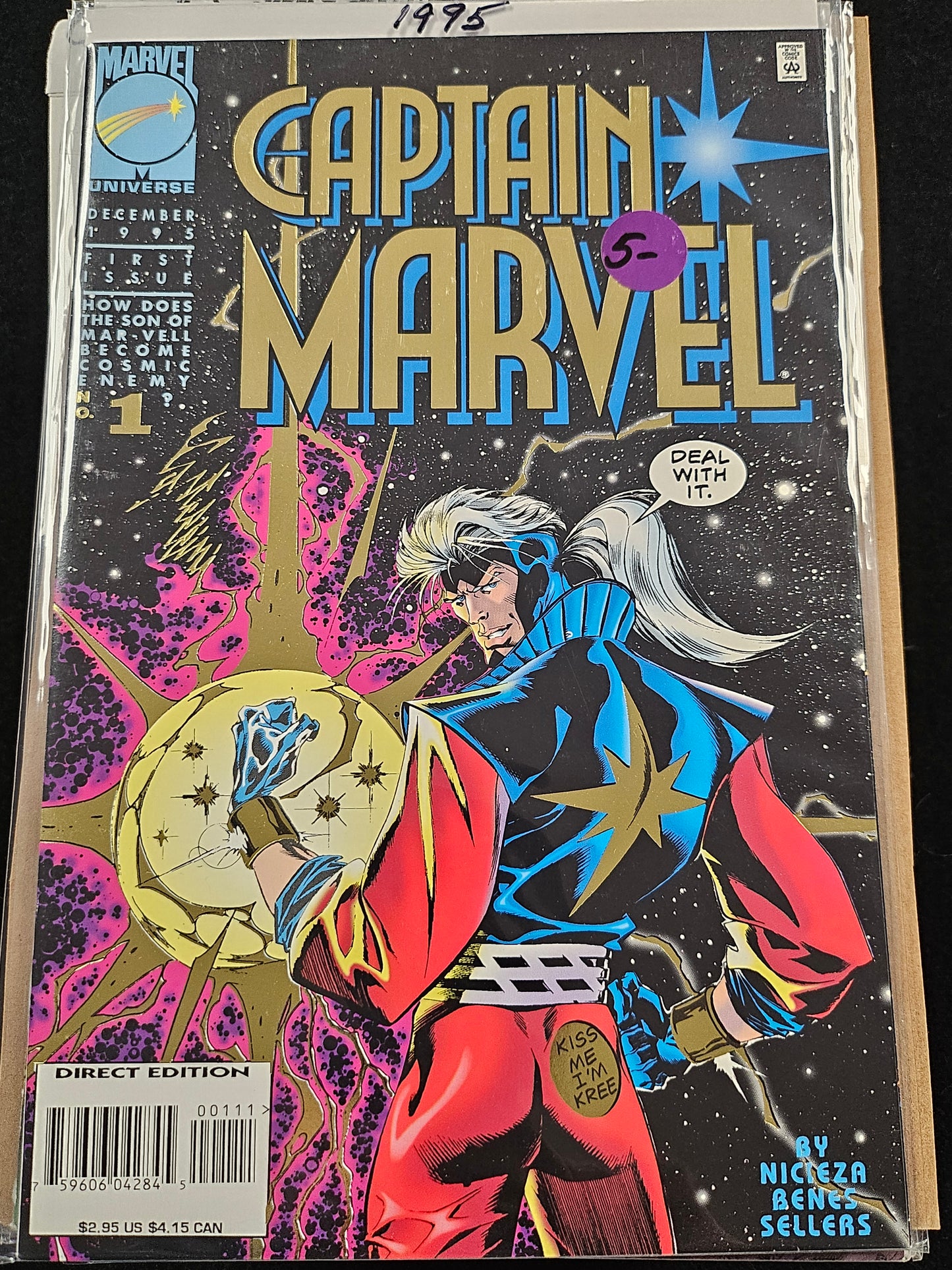 105.100 – Captain Marvel - #1 -1995-96