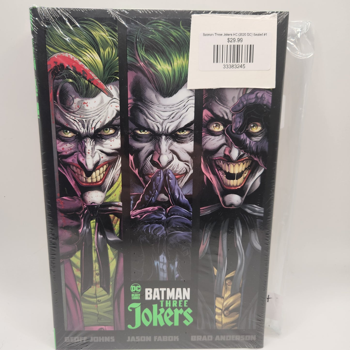 Batman Three Jokers HC (2020 DC) Sealed #1