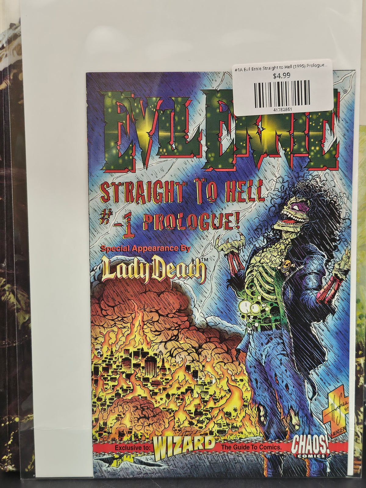 #1A Evil Ernie Straight to Hell (1995) Prologue Ashcan