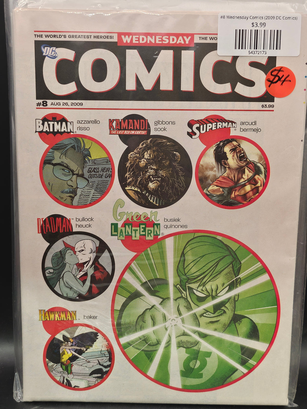 #8 Wednesday Comics (2009 DC Comics)