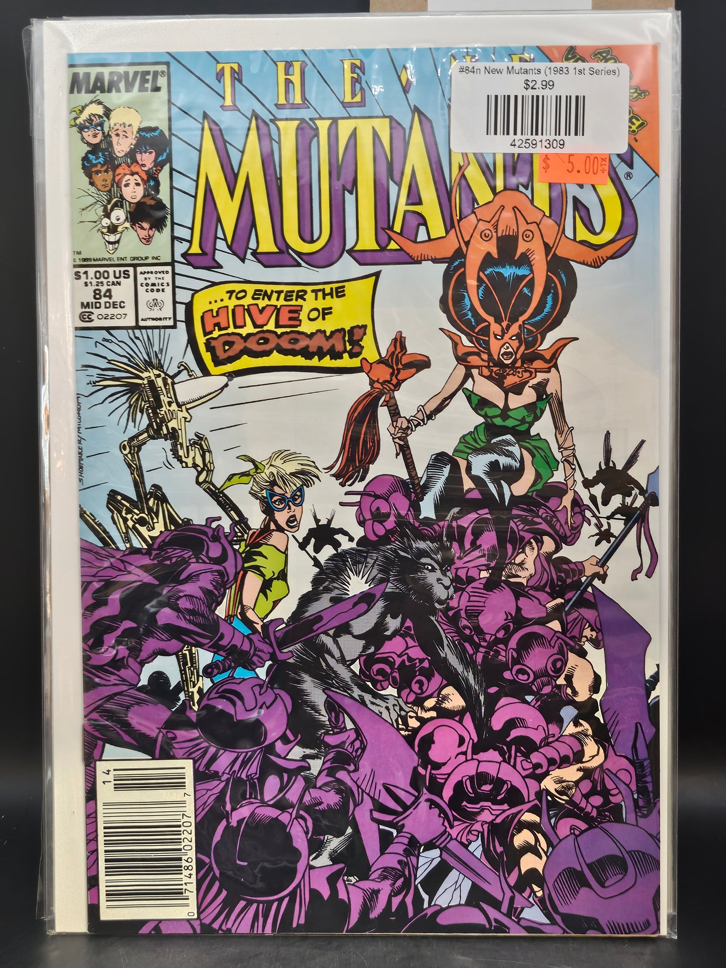 #84n New Mutants (1983 1st Series)