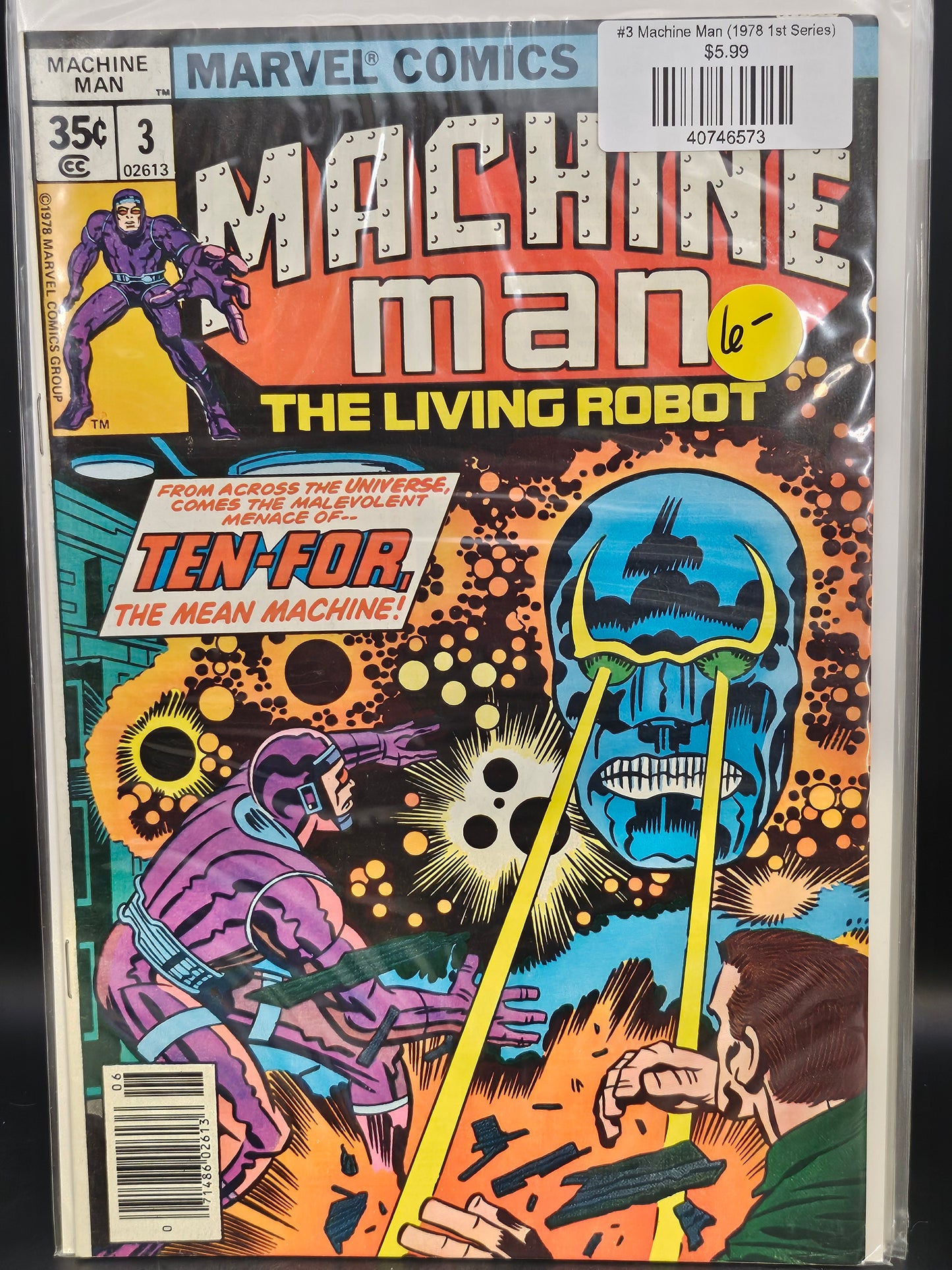 #3 Machine Man (1978 1st Series)