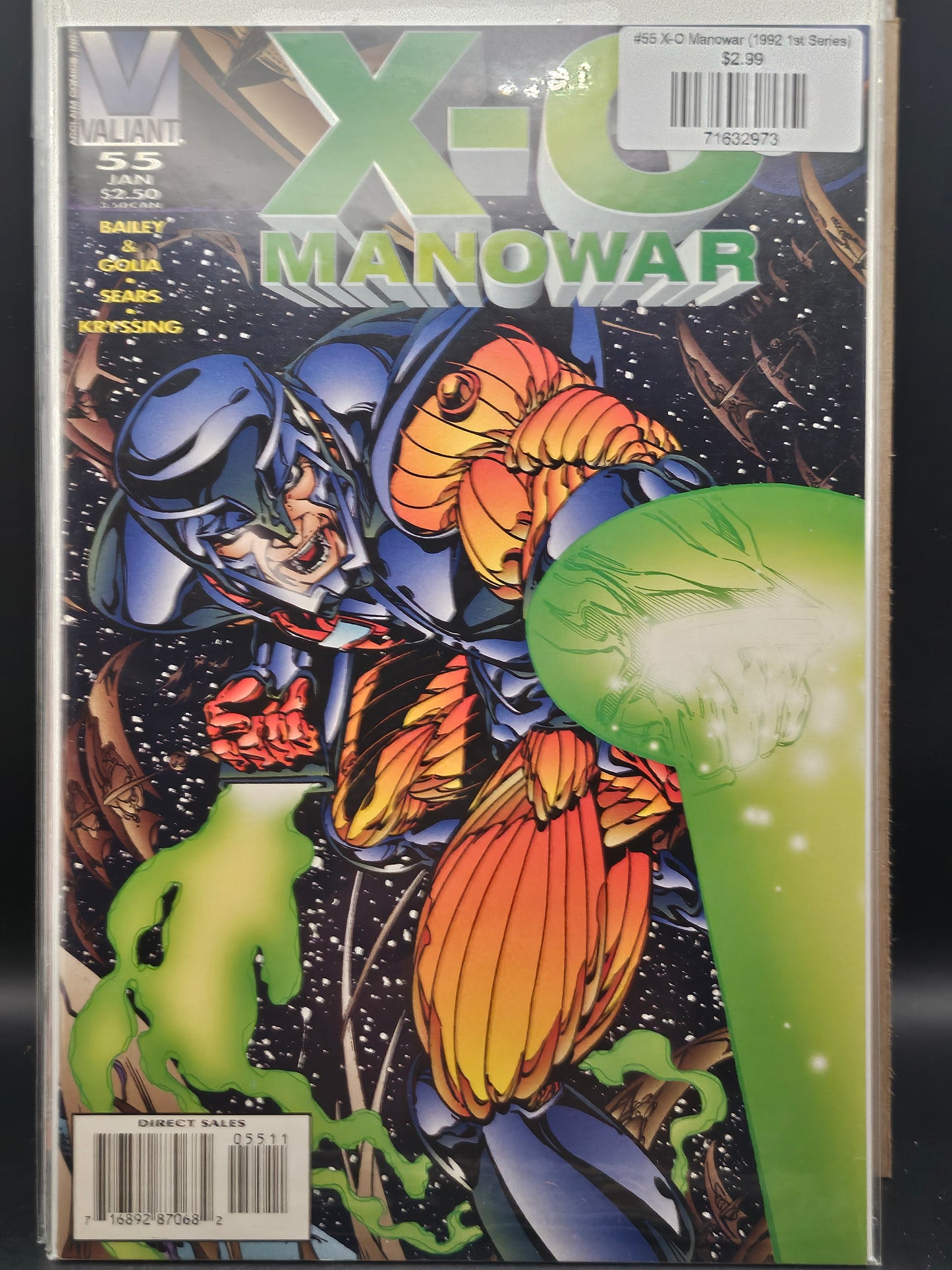 #55 X-O Manowar (1992 1st Series)