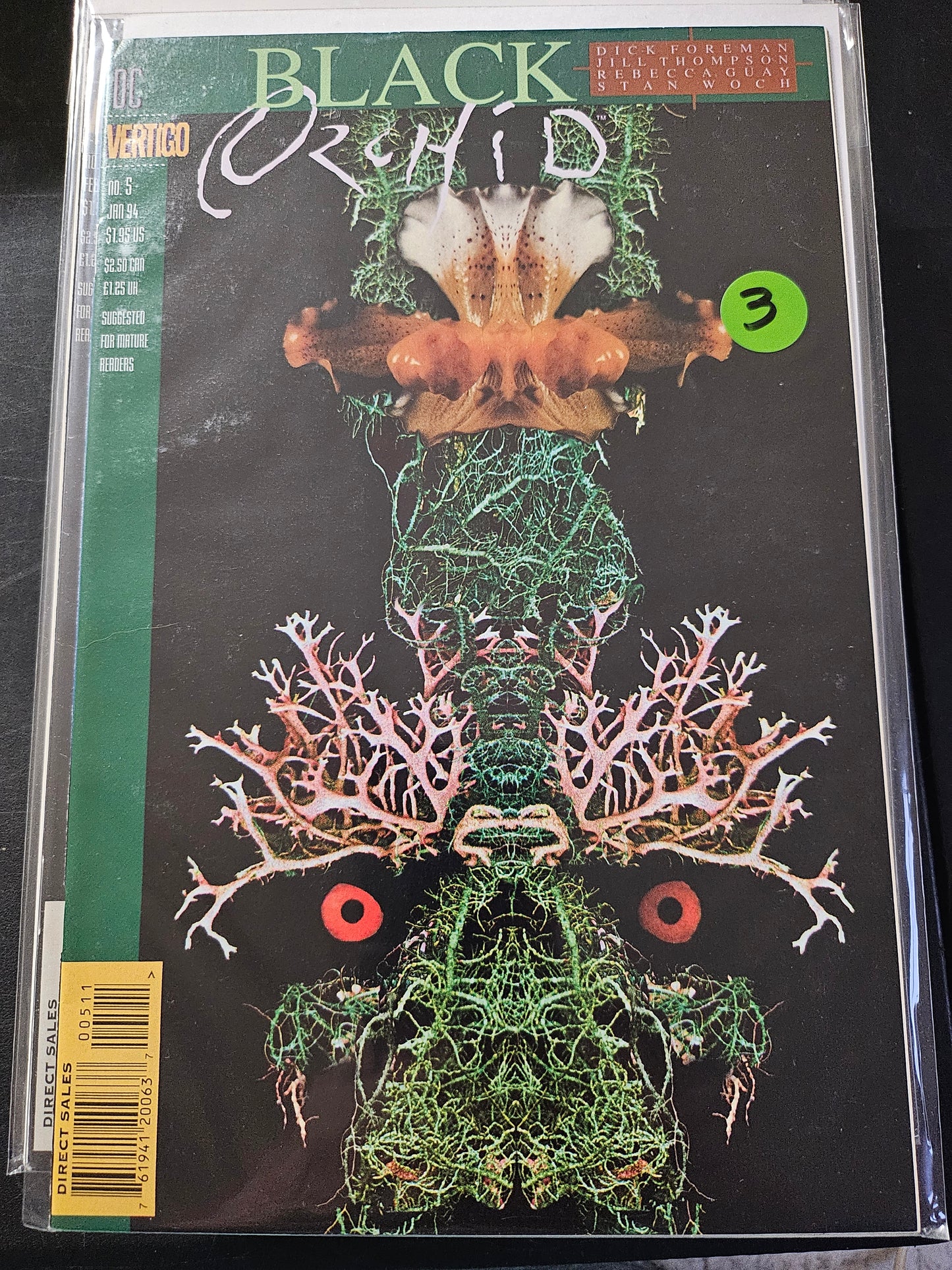 Black Orchid – DC Comics / Vertigo – (1993–1995) – Volume 2 – #5