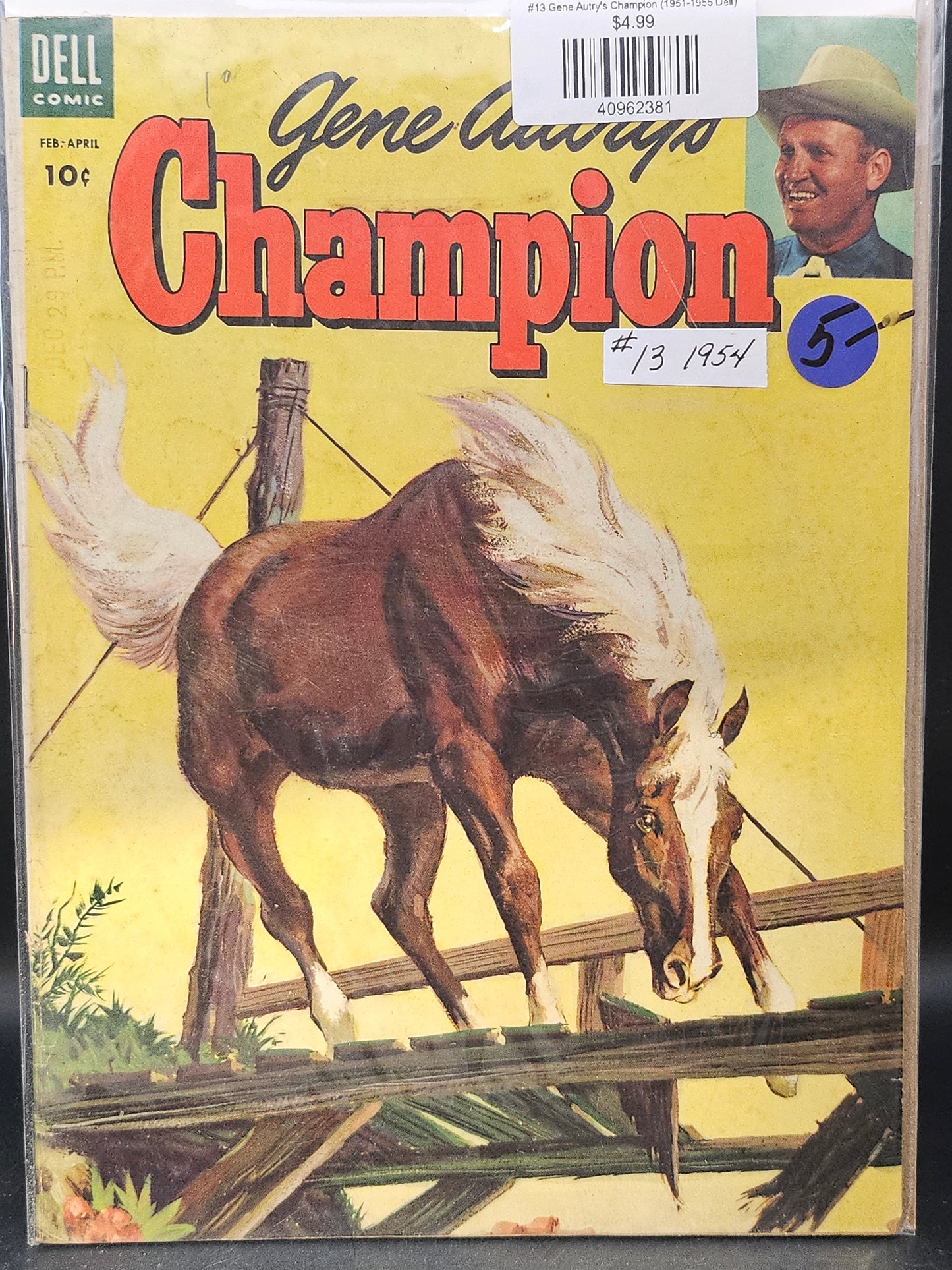 #13 Gene Autry's Champion (1951-1955 Dell)