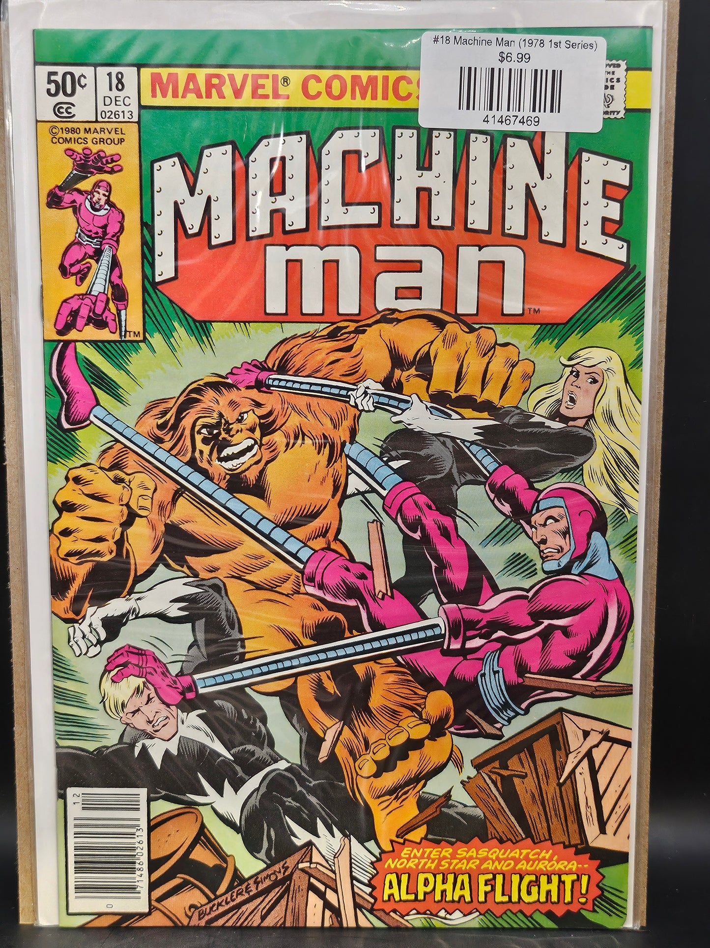 #18 Machine Man (1978 1st Series)