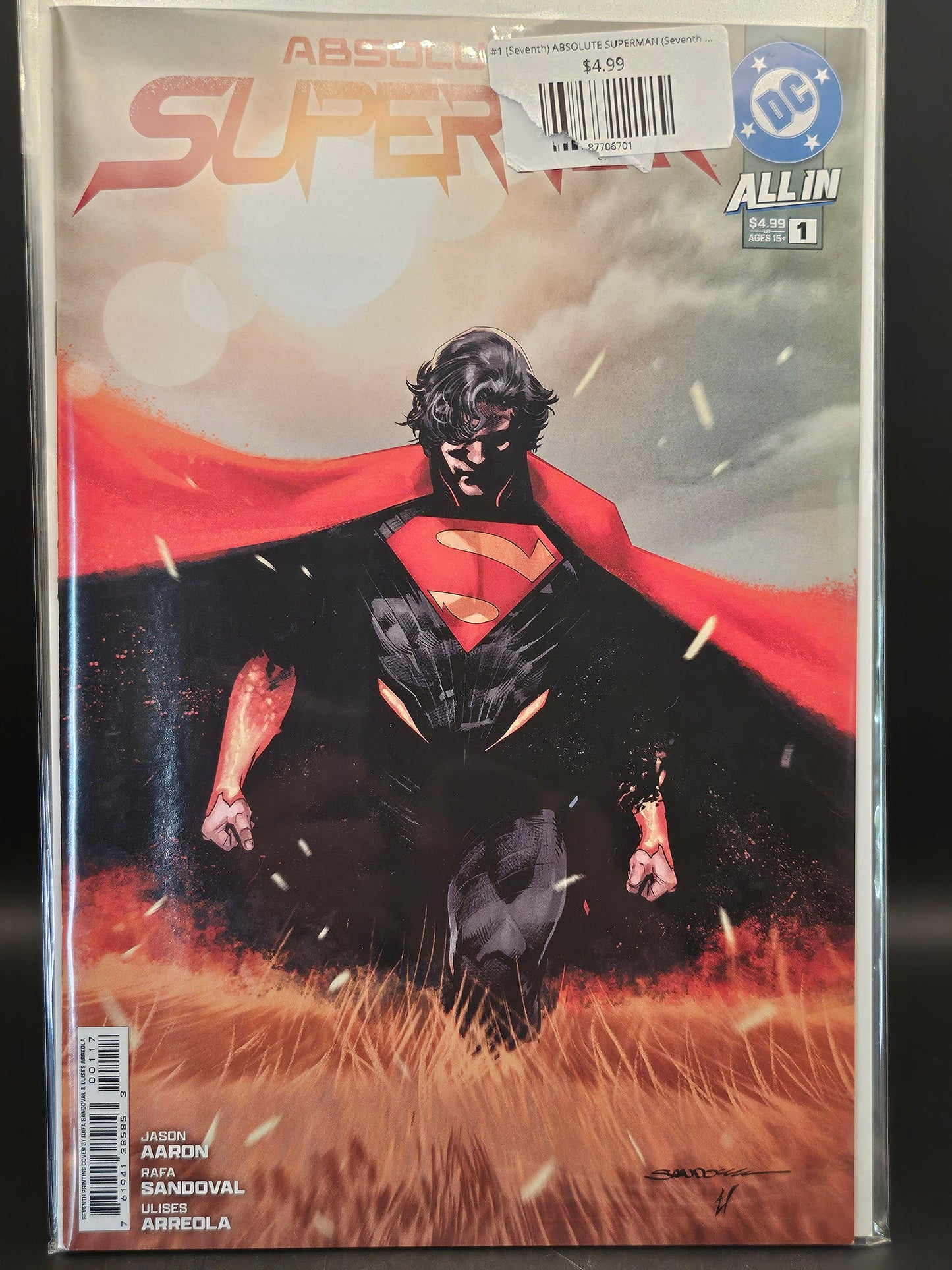 #1 (Seventh) ABSOLUTE SUPERMAN (Seventh Printing)