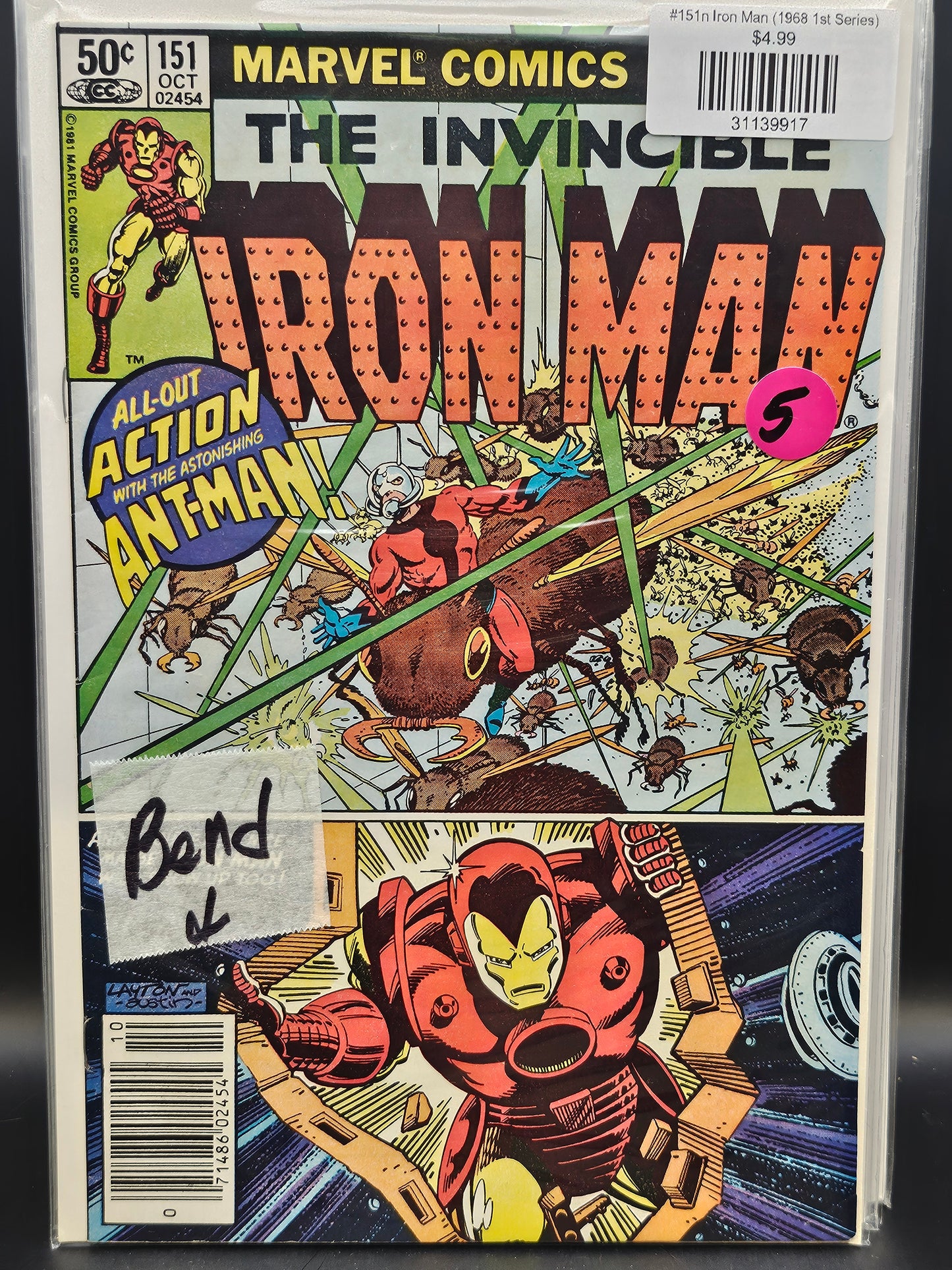 #151n Iron Man (1968 1st Series)