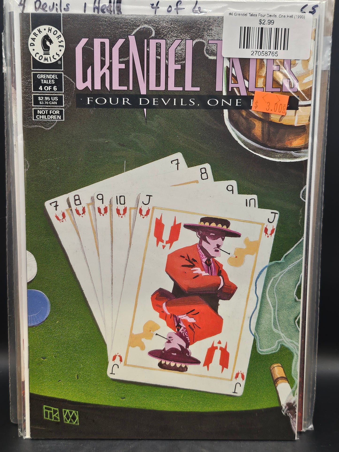 #4 Grendel Tales Four Devils, One Hell (1993)