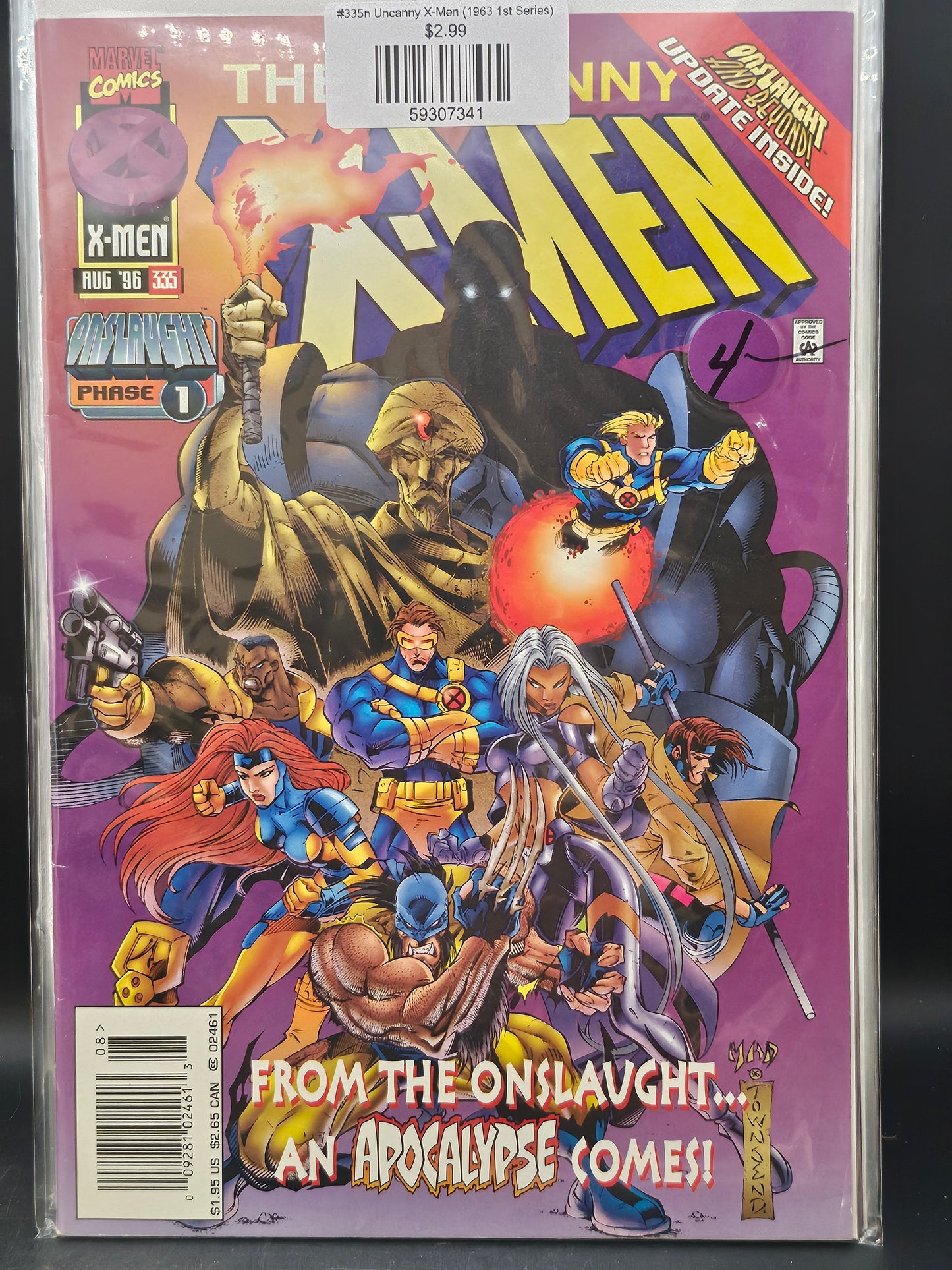 #335n Uncanny X-Men (1963 1st Series)