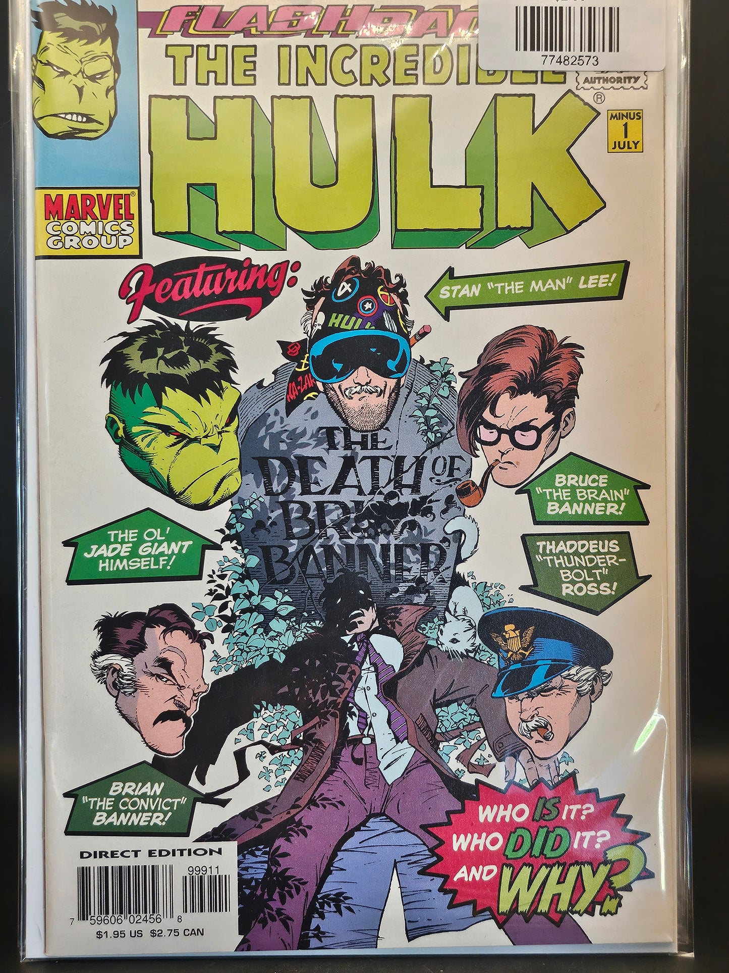 #-1A Incredible Hulk (1962 Marvel 1st Series)