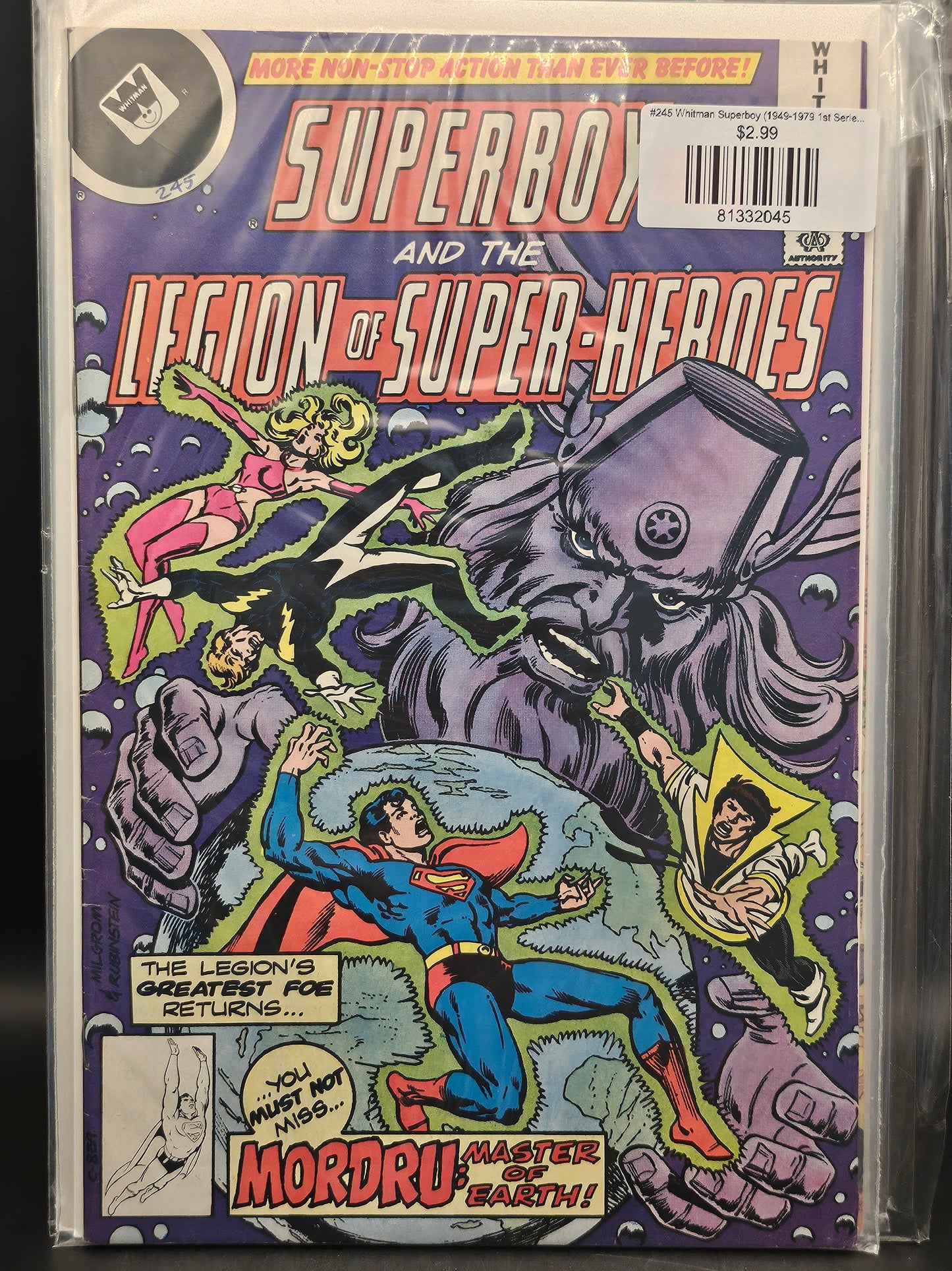 #245 Whitman Superboy (1949-1979 1st Series DC)