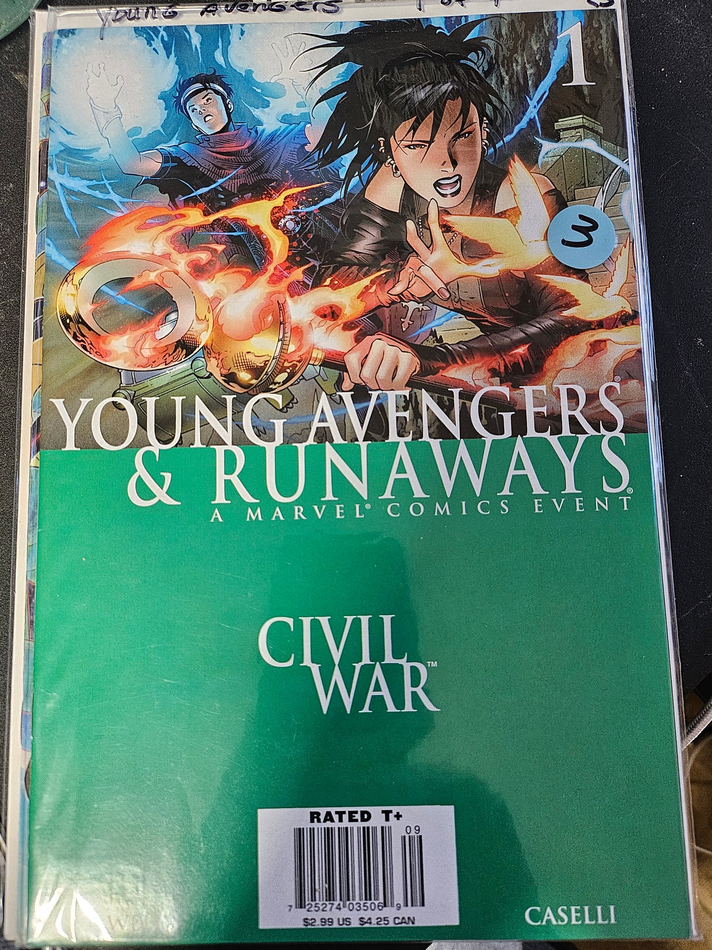 Civil War: Young Avengers and Runaways – Marvel Comics – (2006) – Volume 1 – #1