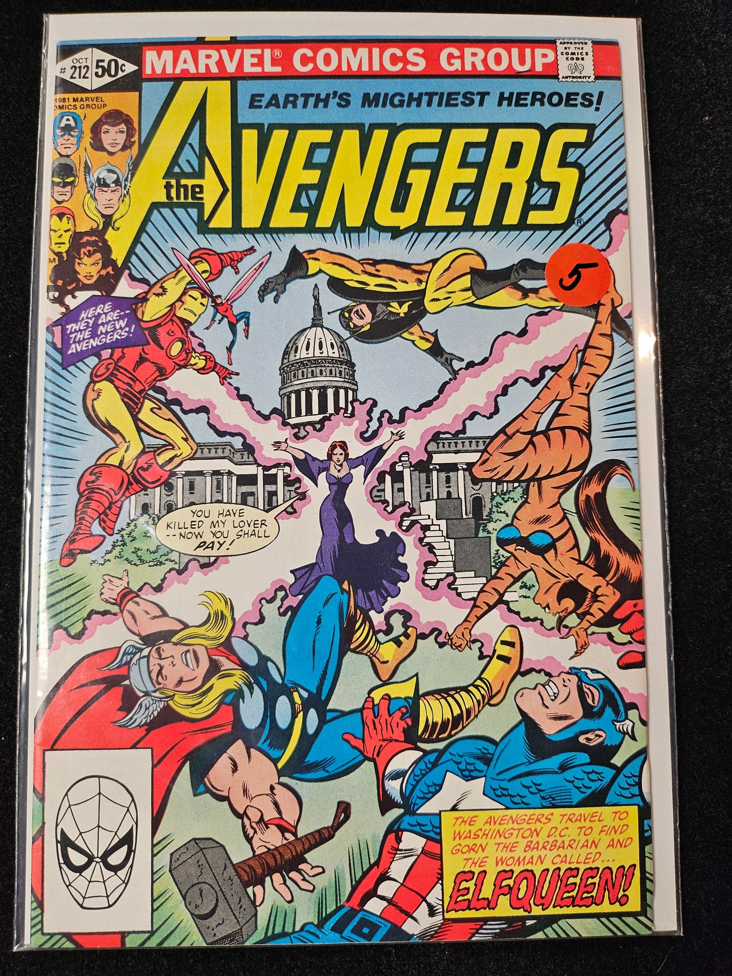 Avengers – Marvel Comics – (1963–1999) – Volume 1 – #212