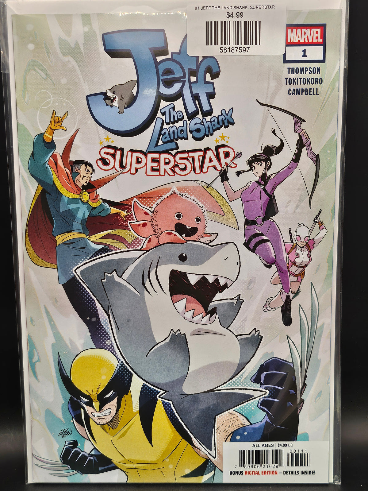 #1 JEFF THE LAND SHARK: SUPERSTAR