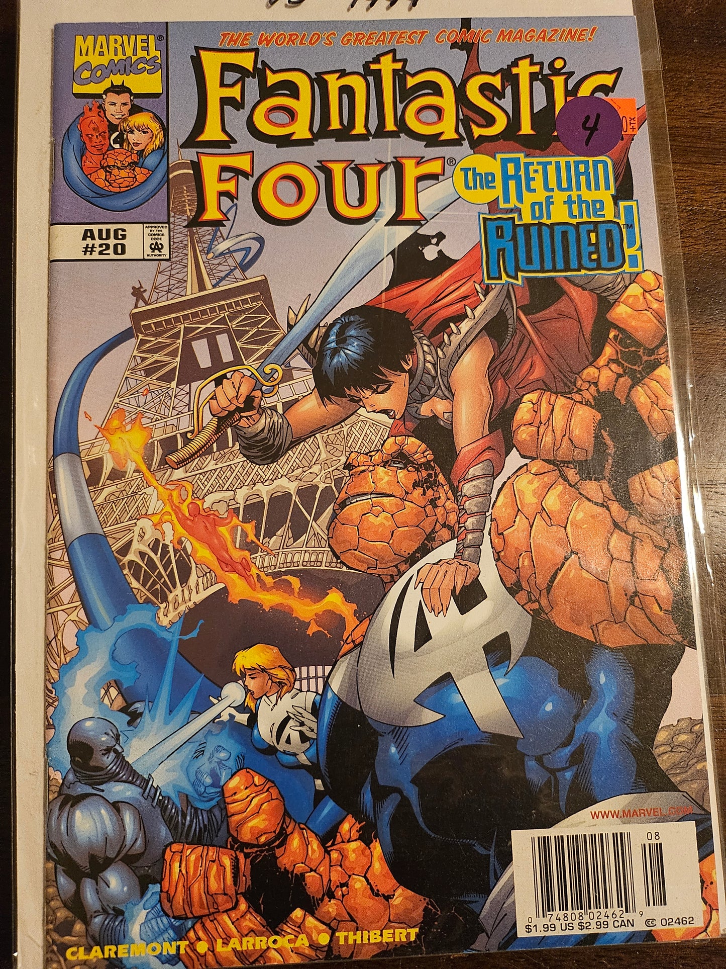 102.12 Fantastic Four – #20 – v3 (1998–2012)