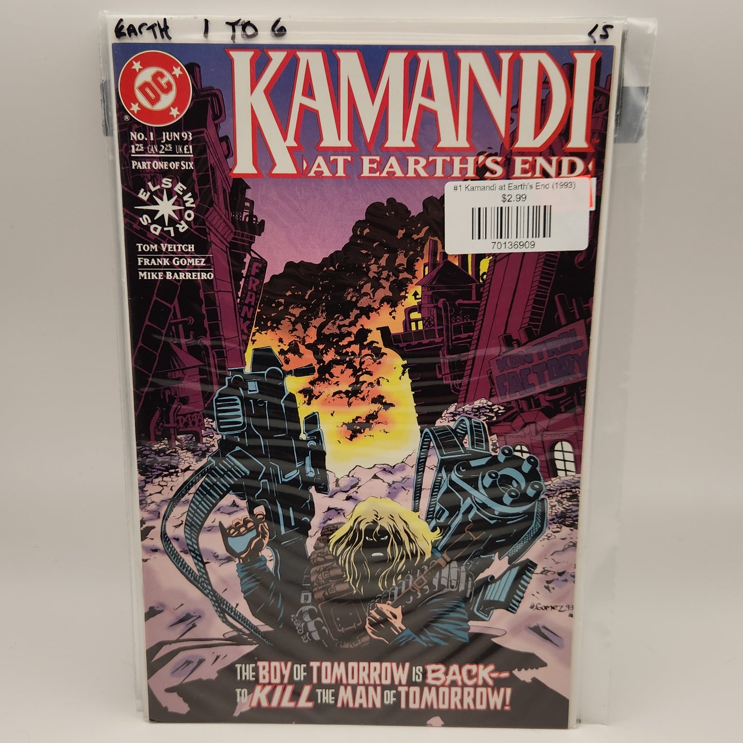 #1 Kamandi at Earth's End (1993)