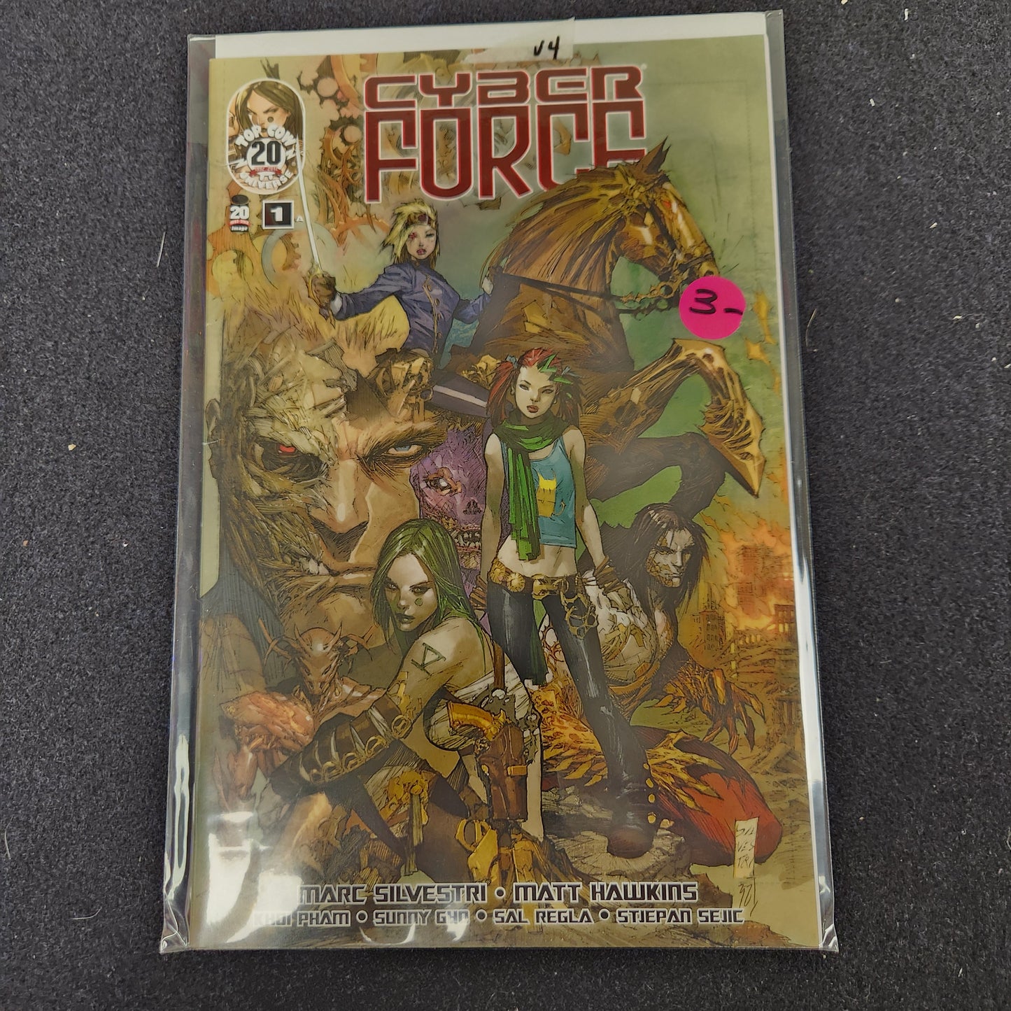 104.130 – Cyber Force - #1 -v4 1990