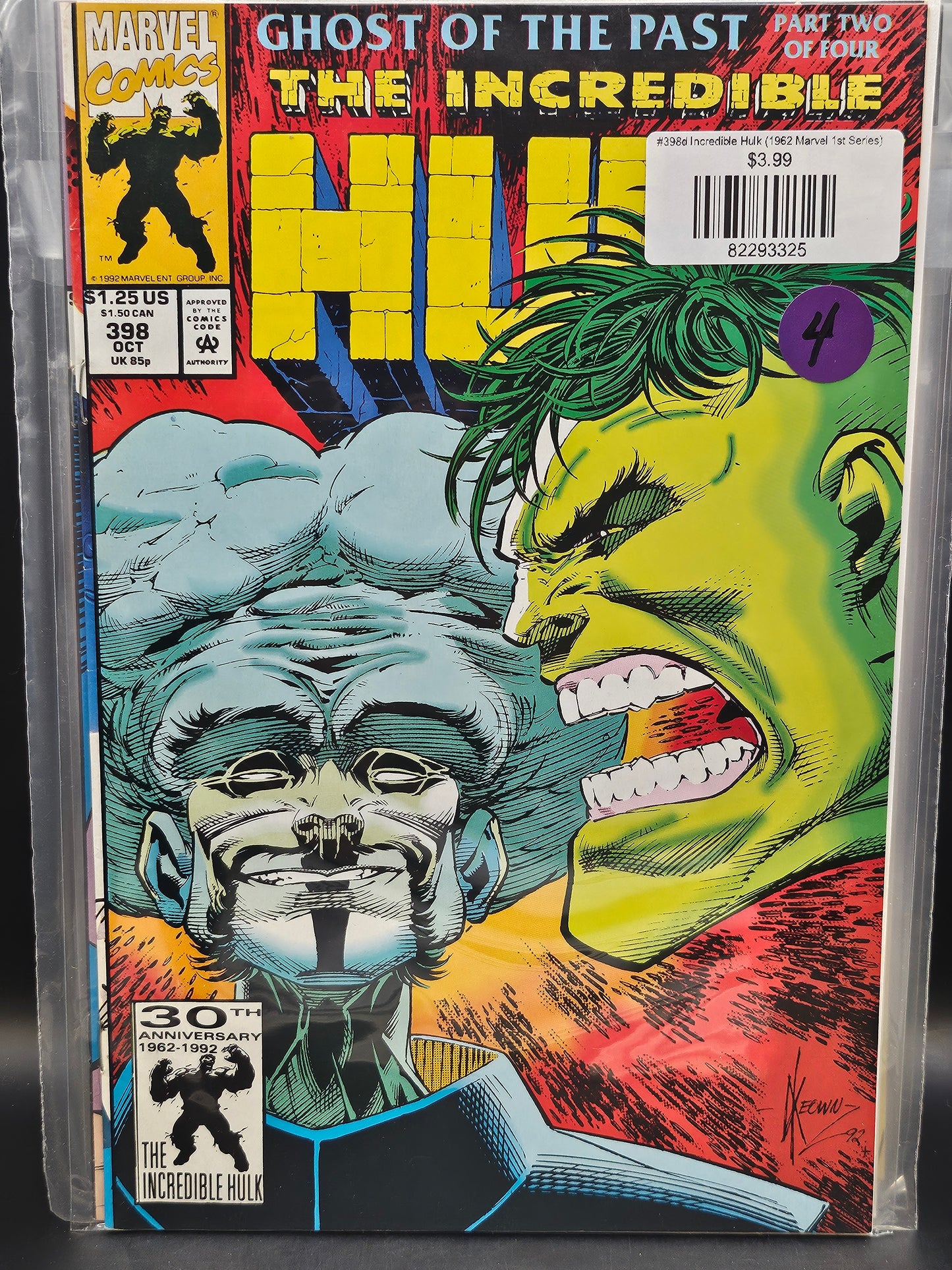 #398d Incredible Hulk (1962 Marvel 1st Series)